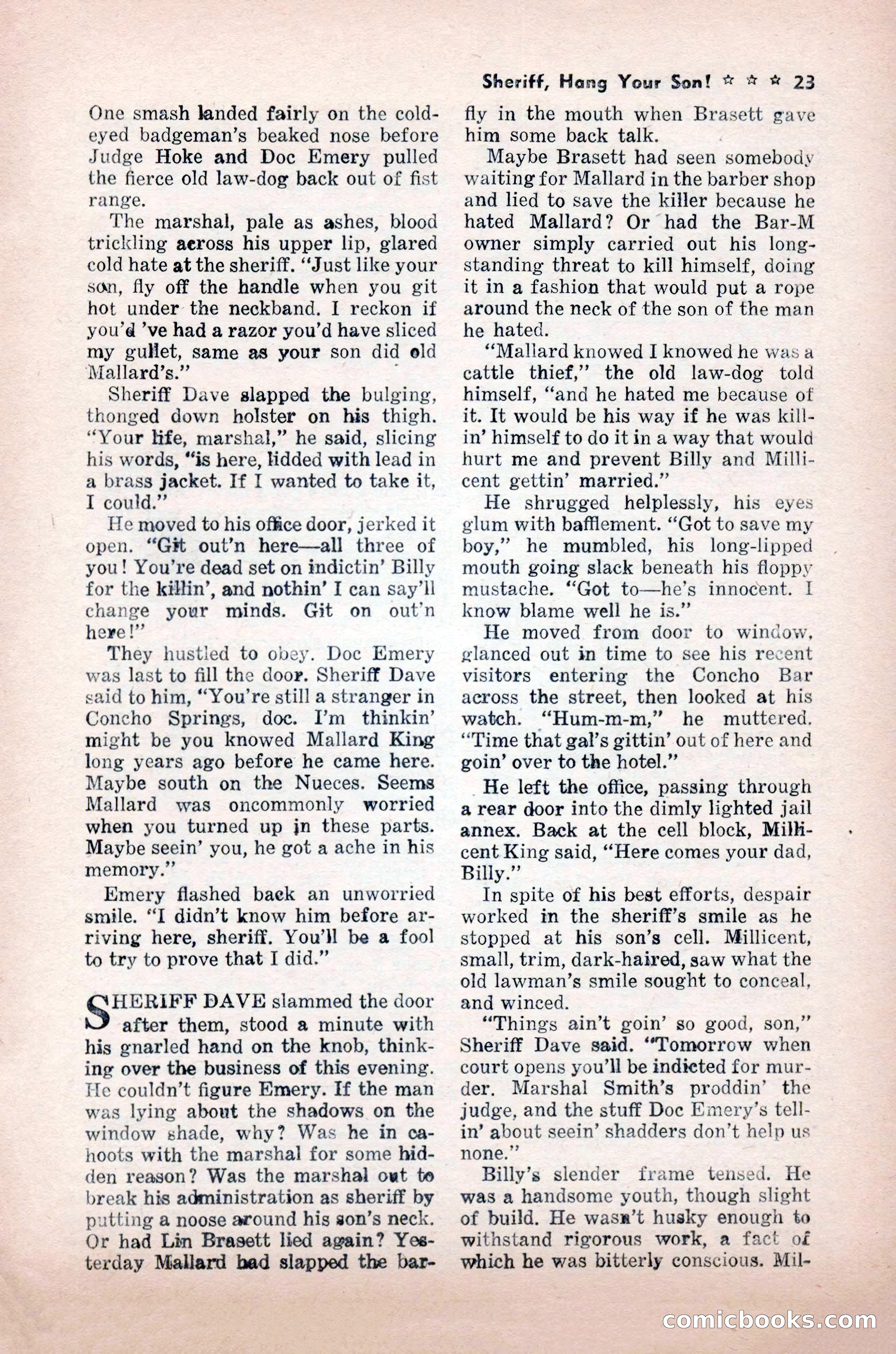 Western Aces, November 1947 — page 25 of 100