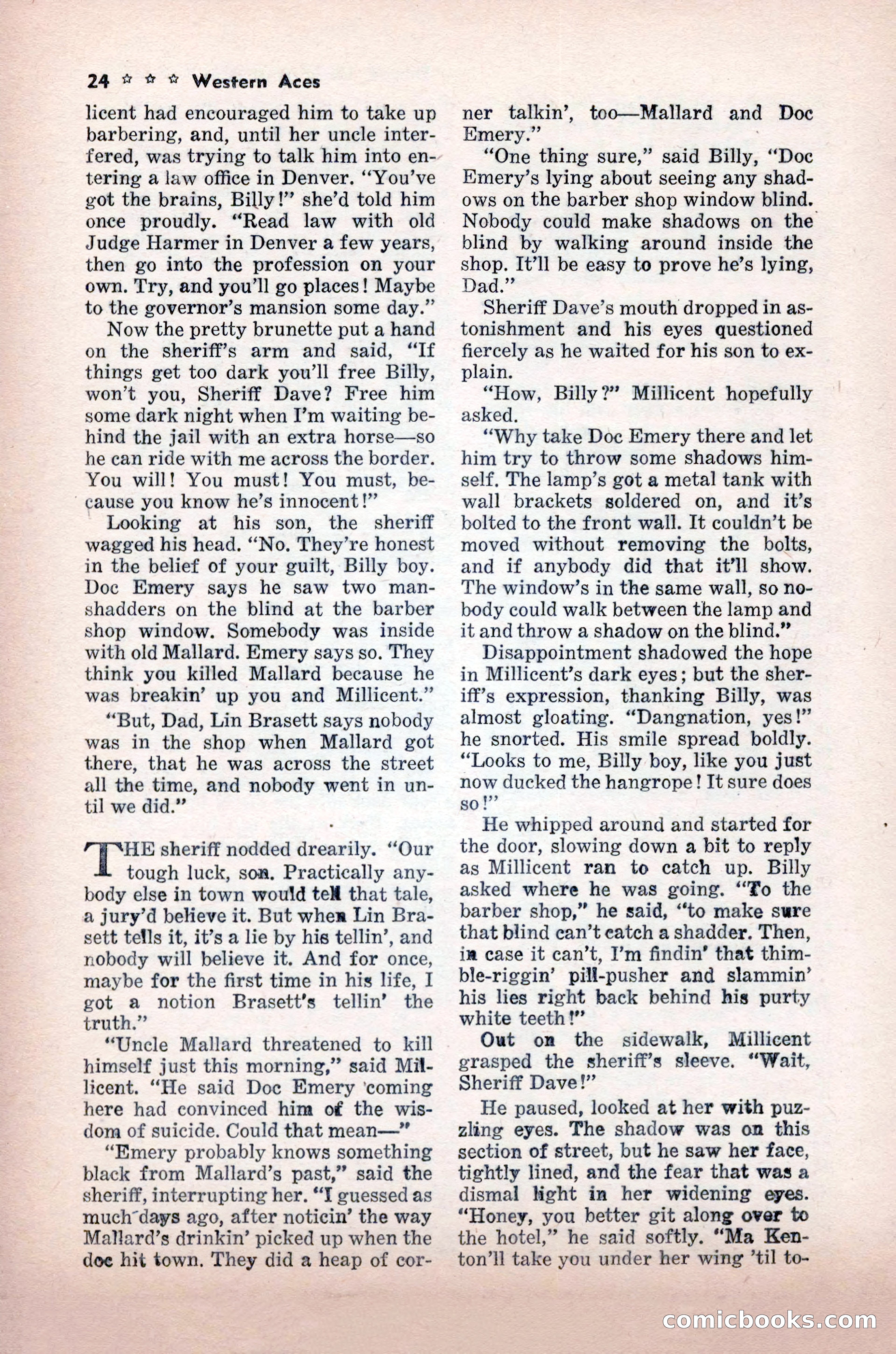 Western Aces, November 1947 — page 26 of 100