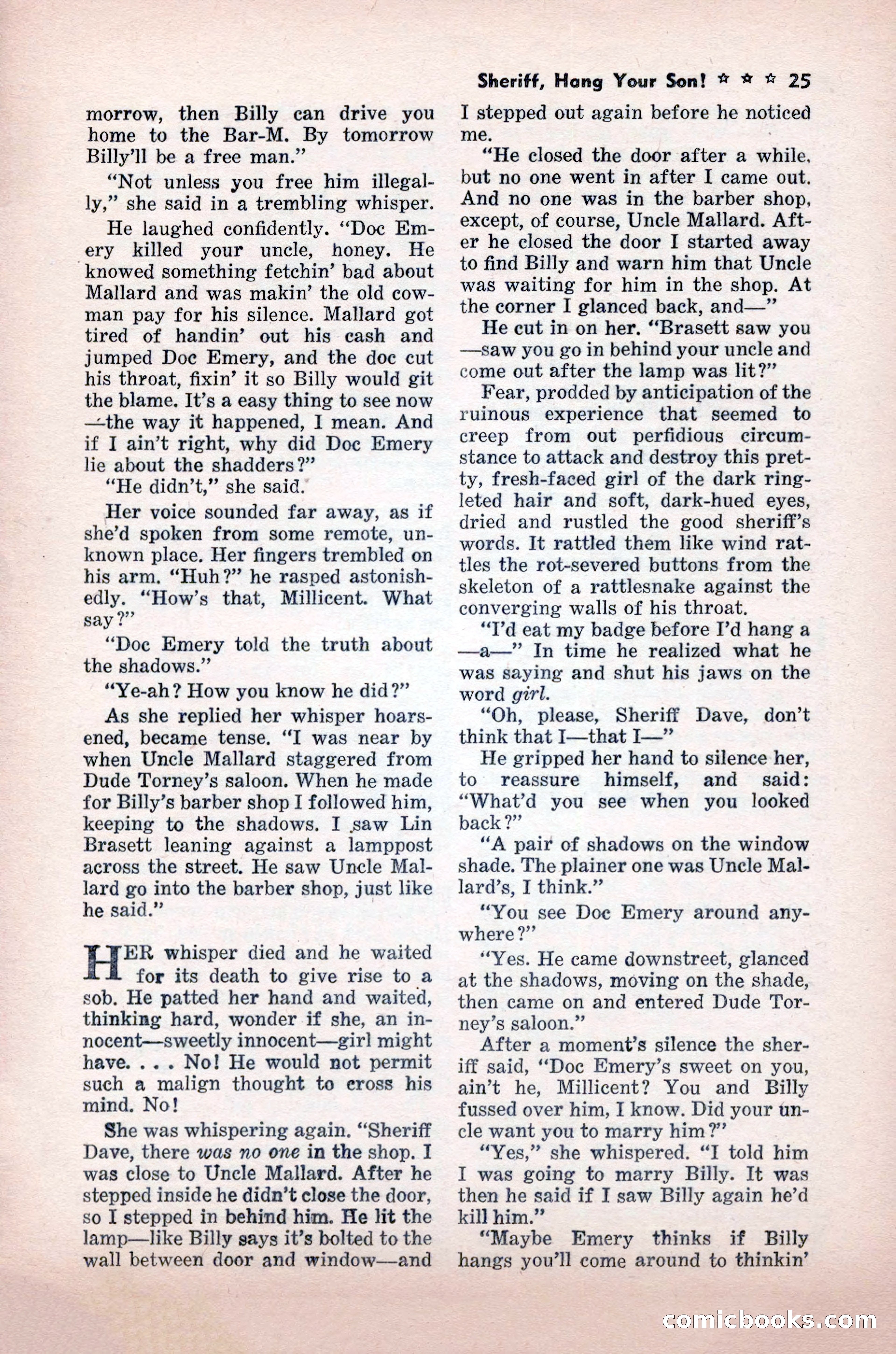 Western Aces, November 1947 — page 27 of 100