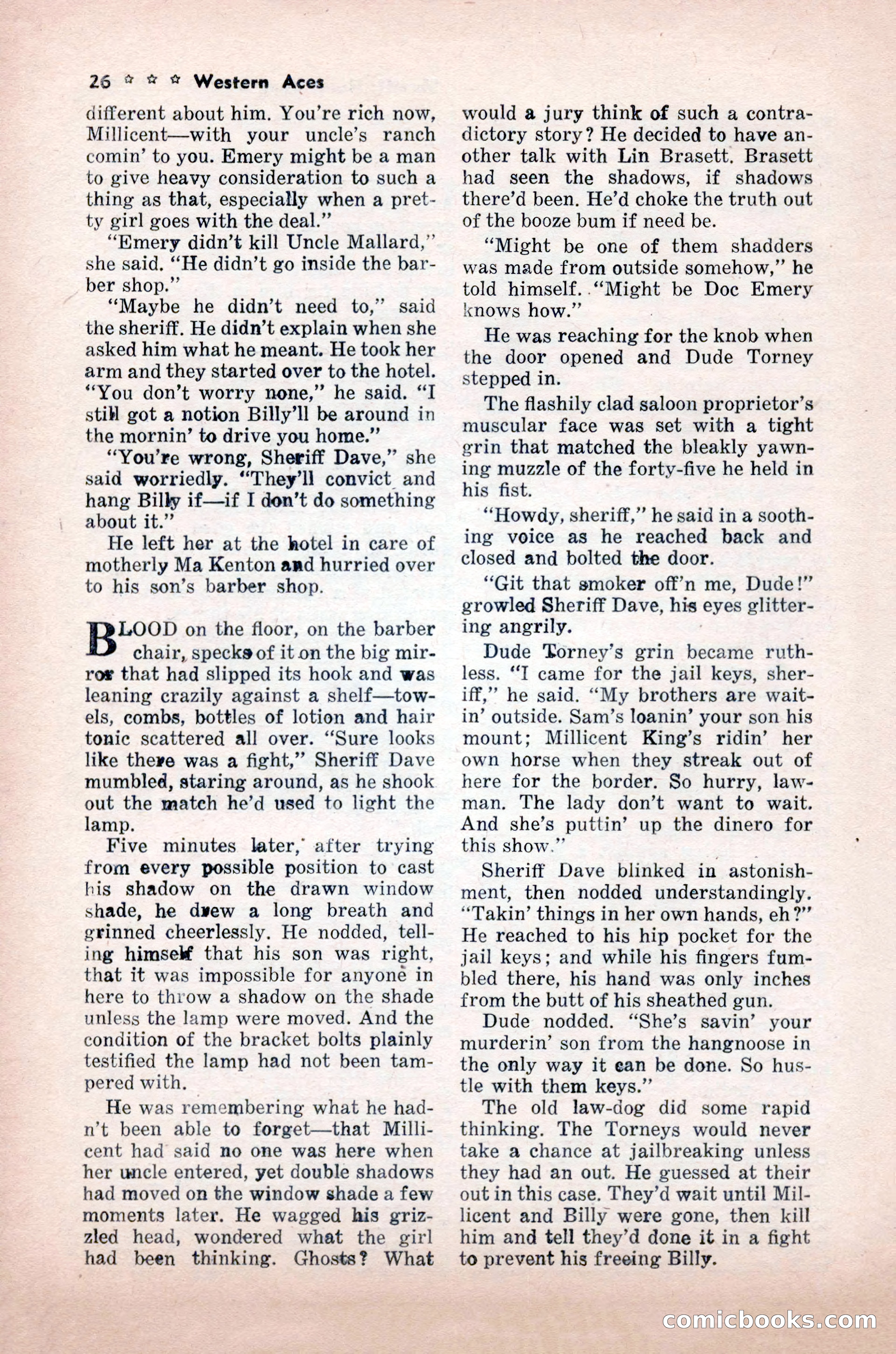 Western Aces, November 1947 — page 28 of 100
