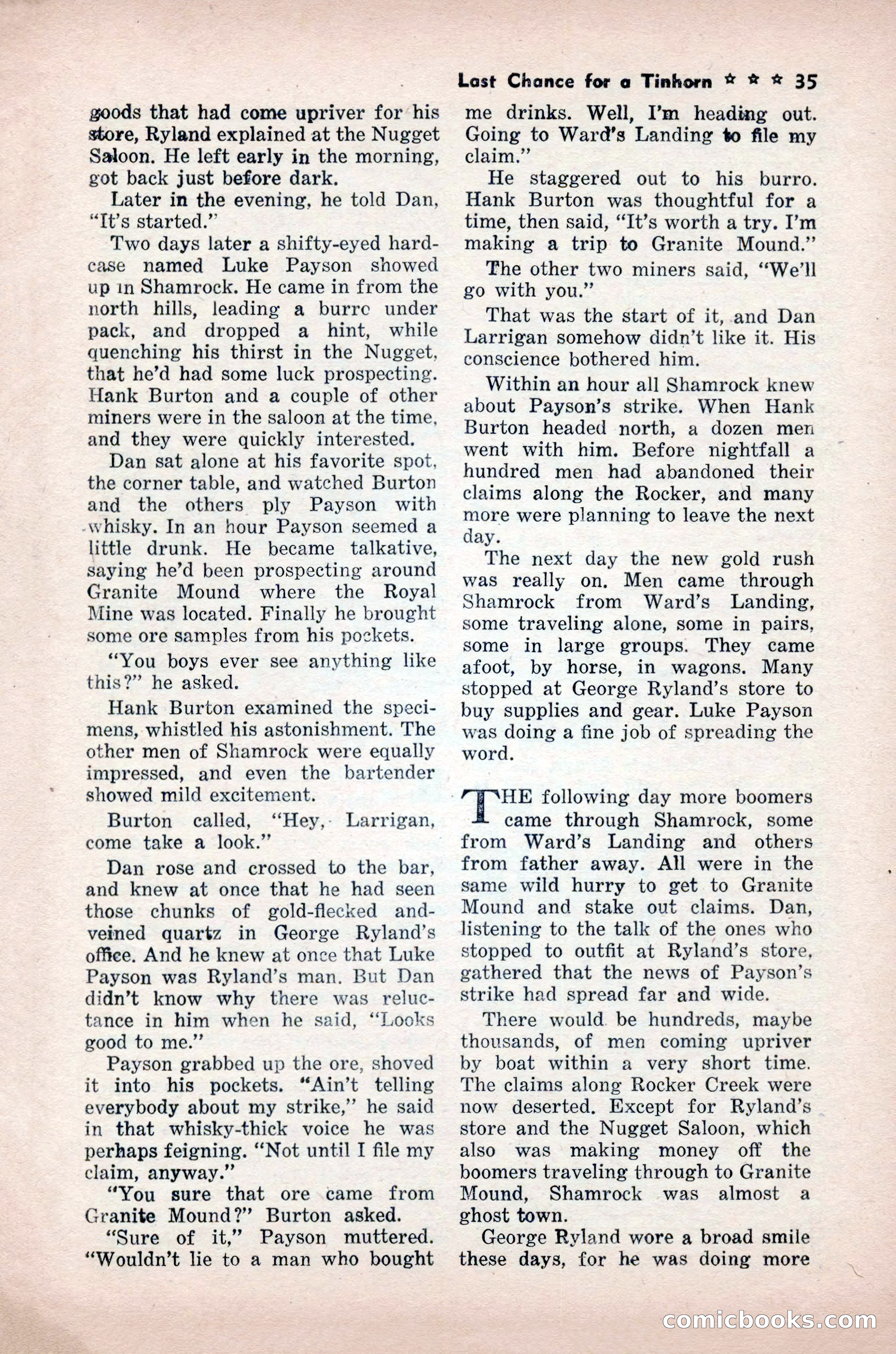 Western Aces, November 1947 — page 37 of 100