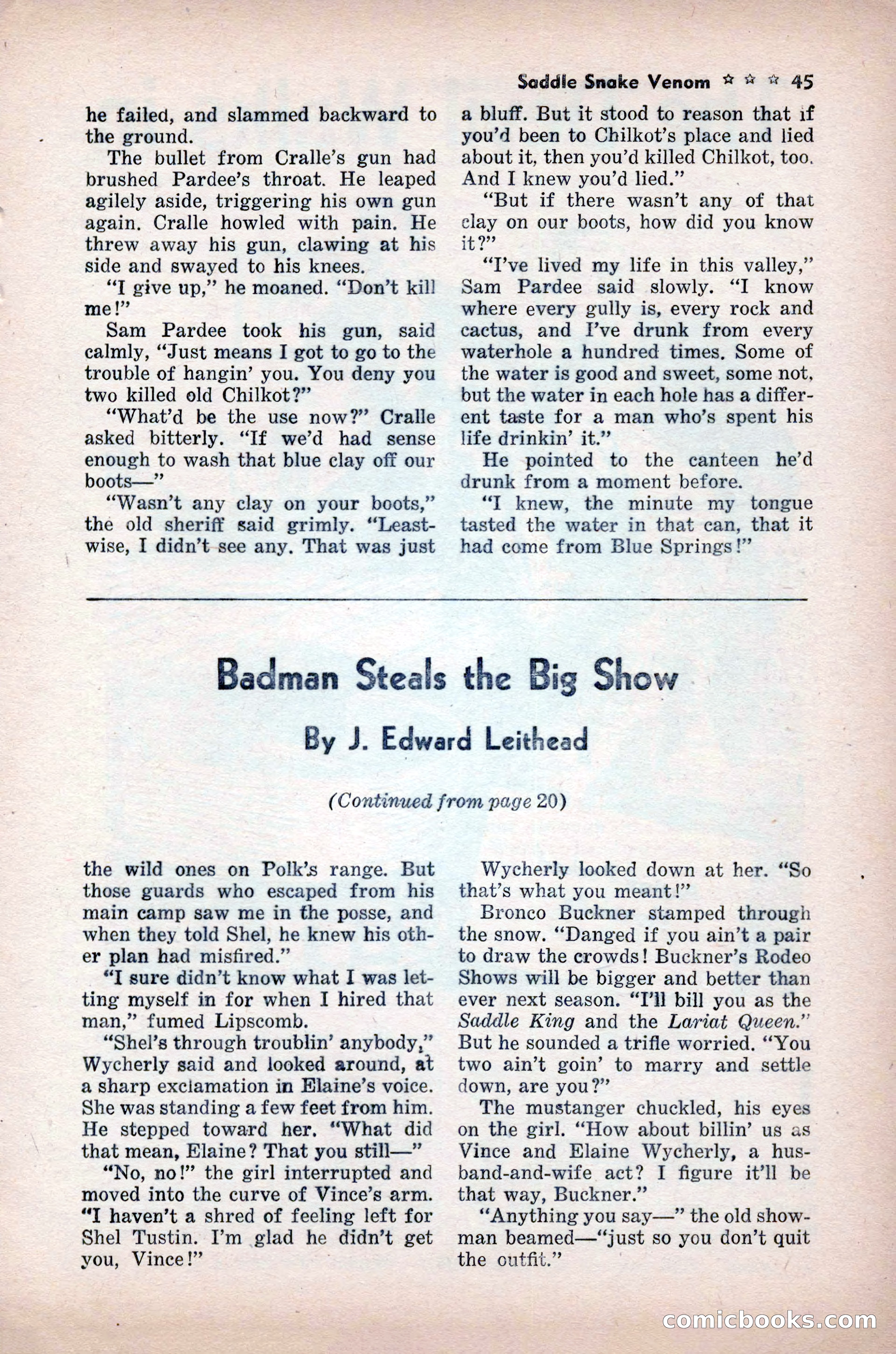 Western Aces, November 1947 — page 47 of 100