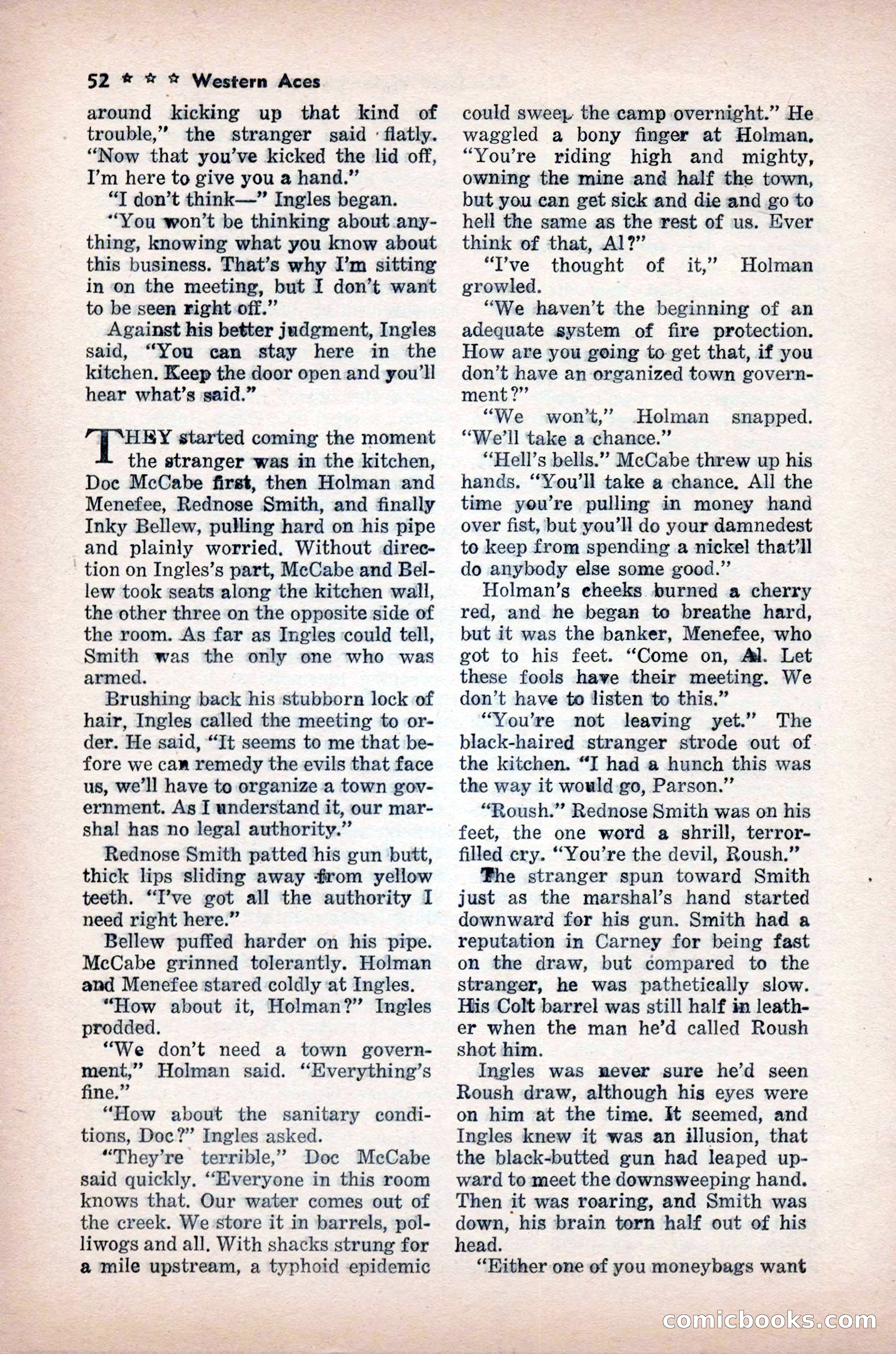 Western Aces, November 1947 — page 54 of 100