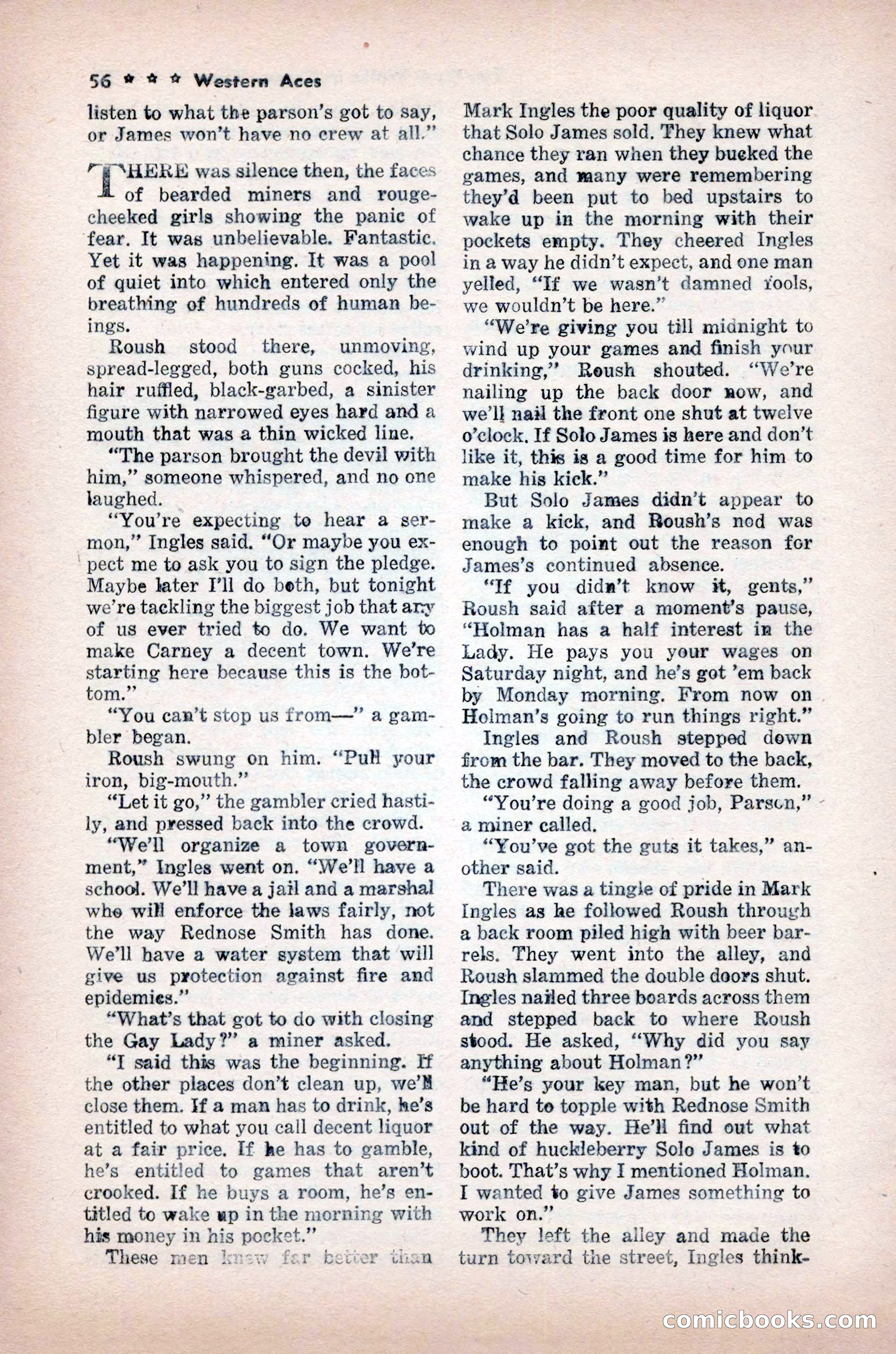 Western Aces, November 1947 — page 58 of 100