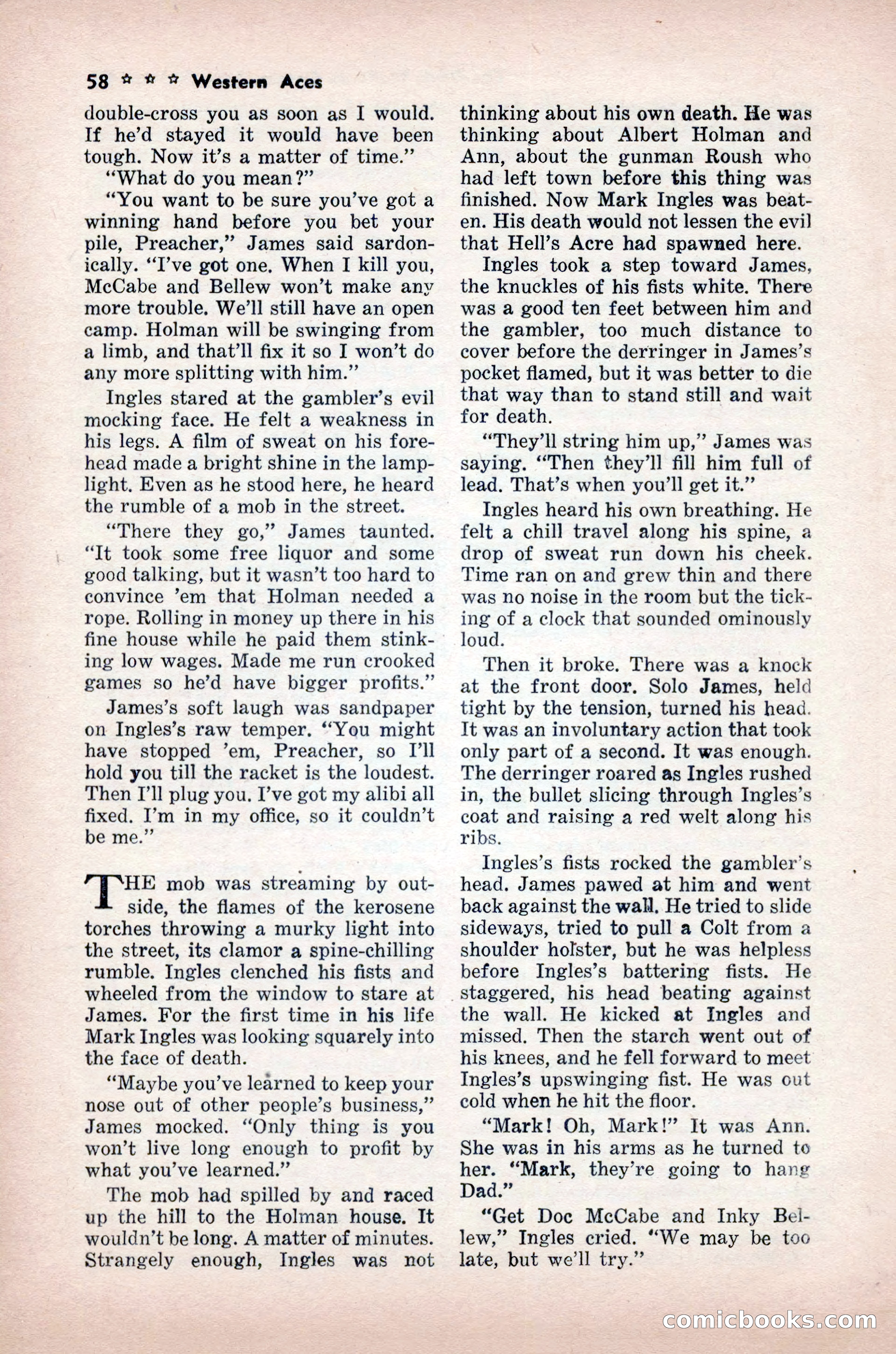 Western Aces, November 1947 — page 60 of 100