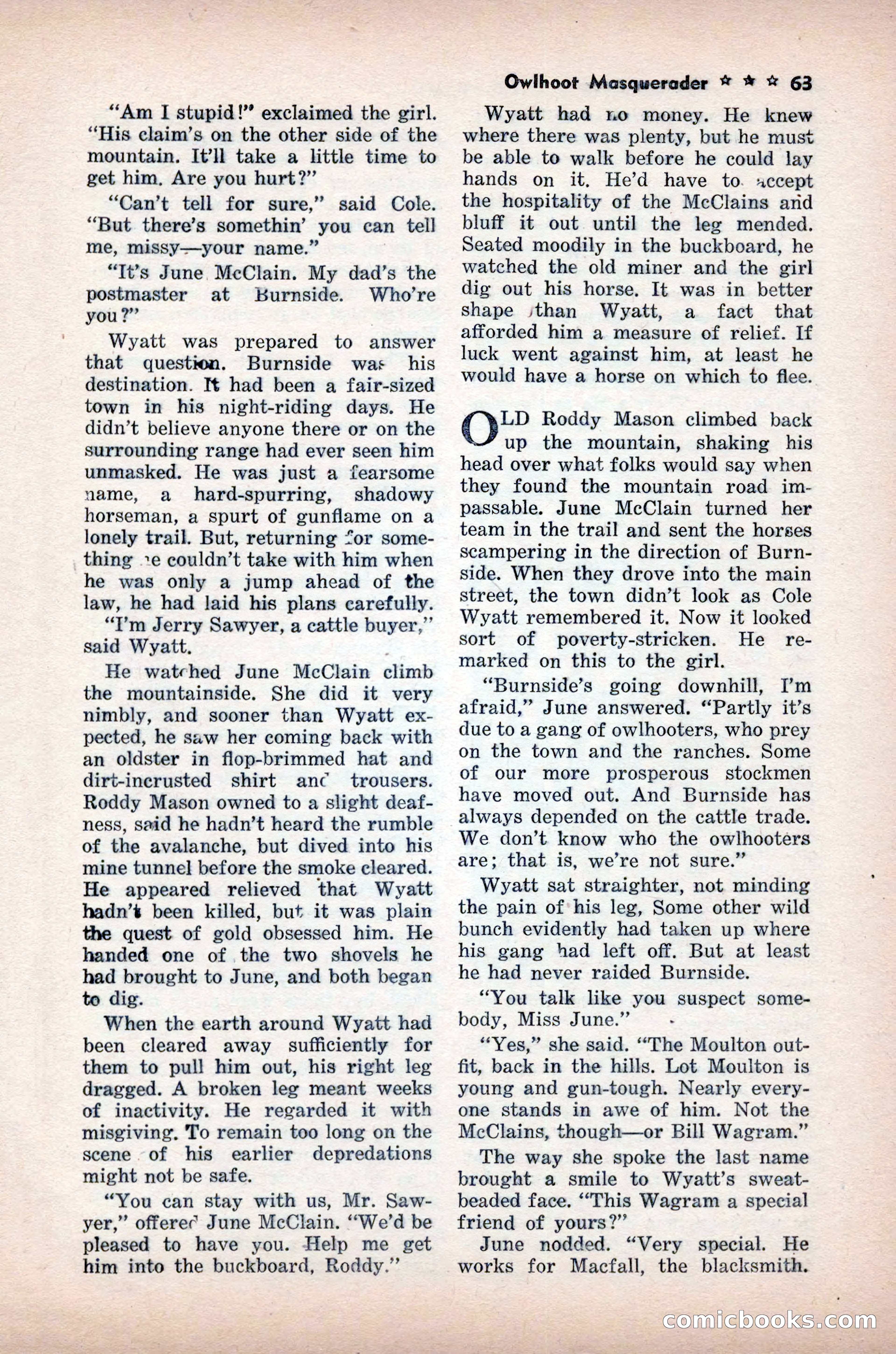 Western Aces, November 1947 — page 65 of 100