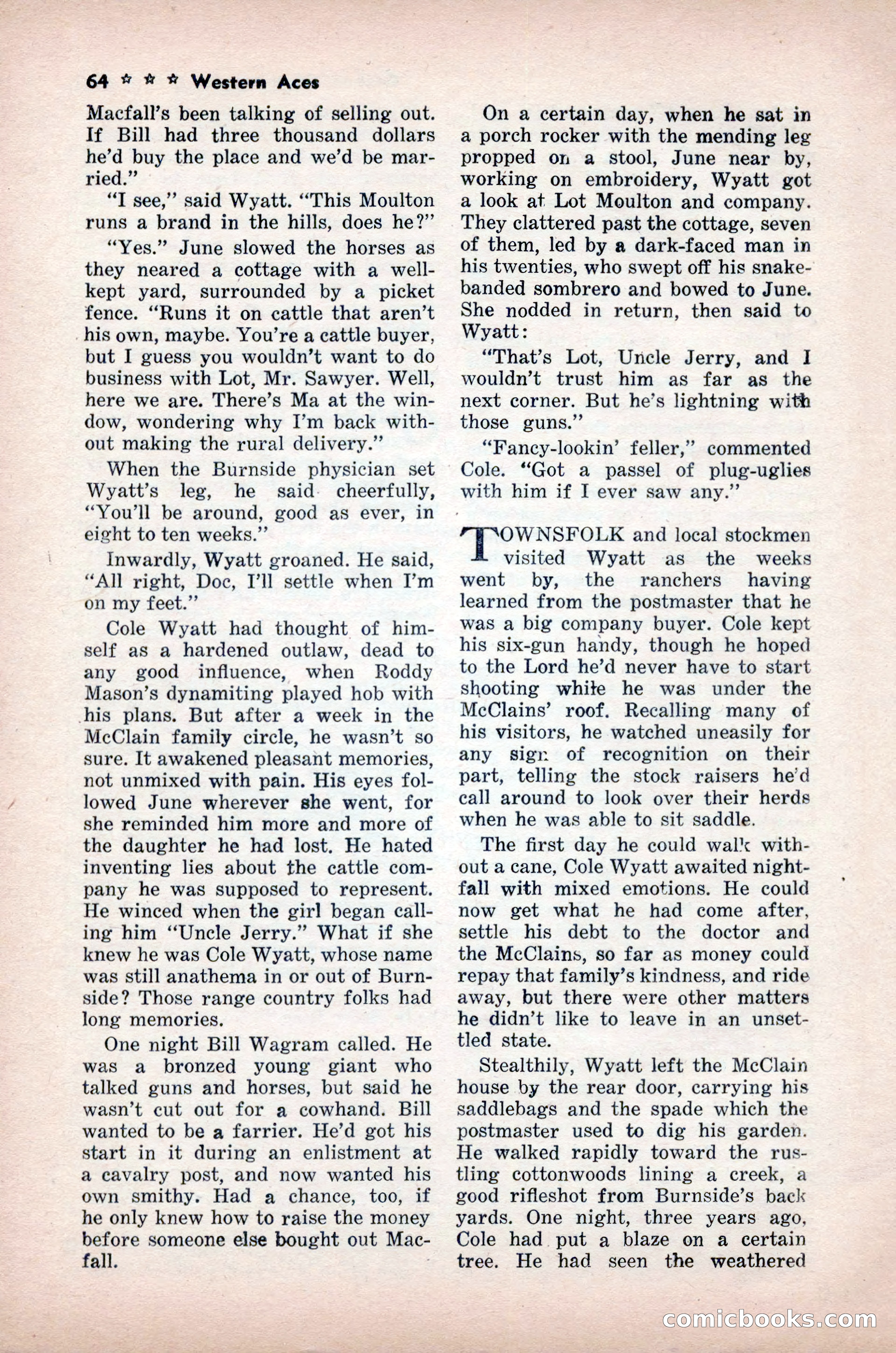 Western Aces, November 1947 — page 66 of 100