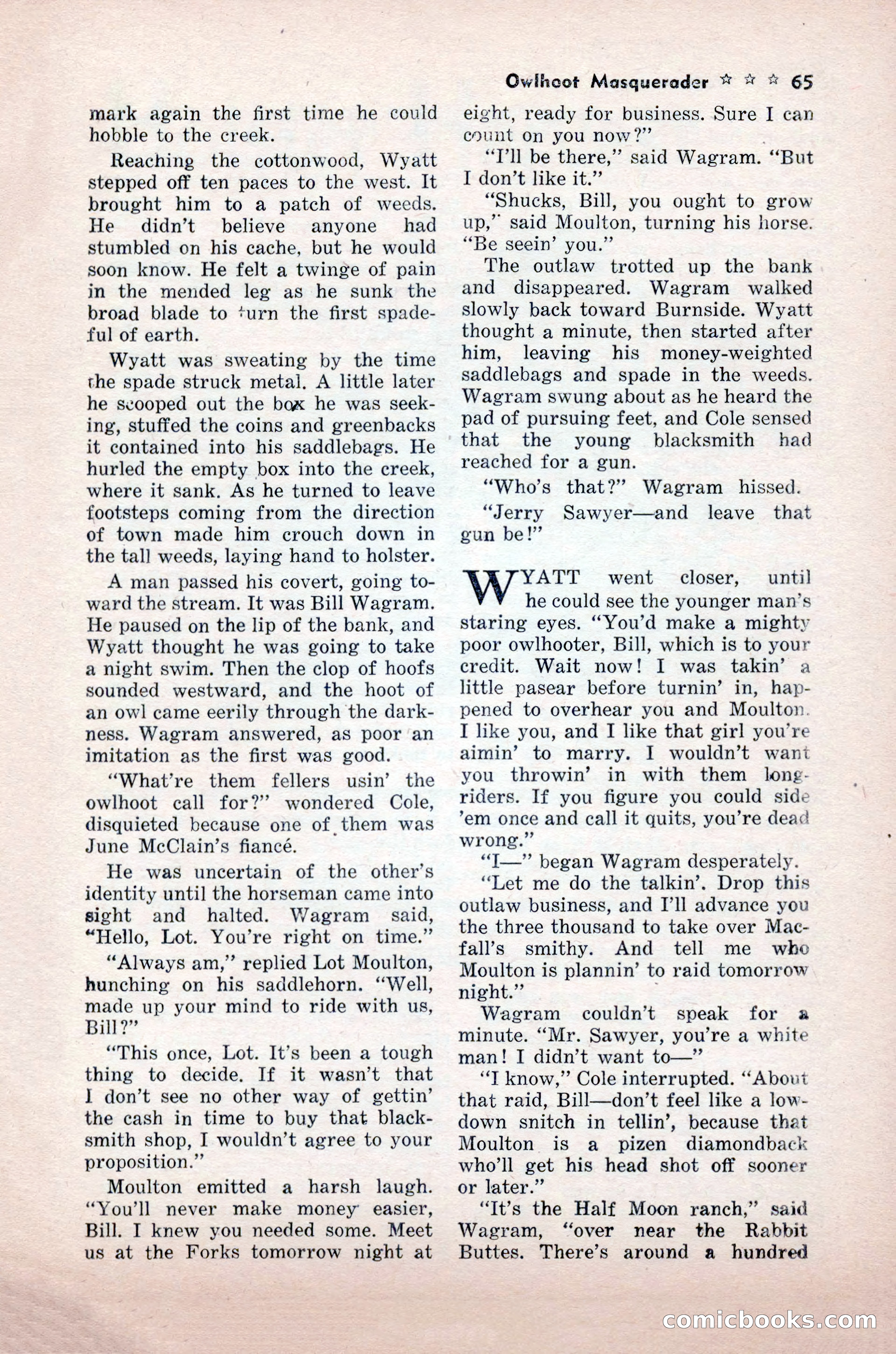Western Aces, November 1947 — page 67 of 100