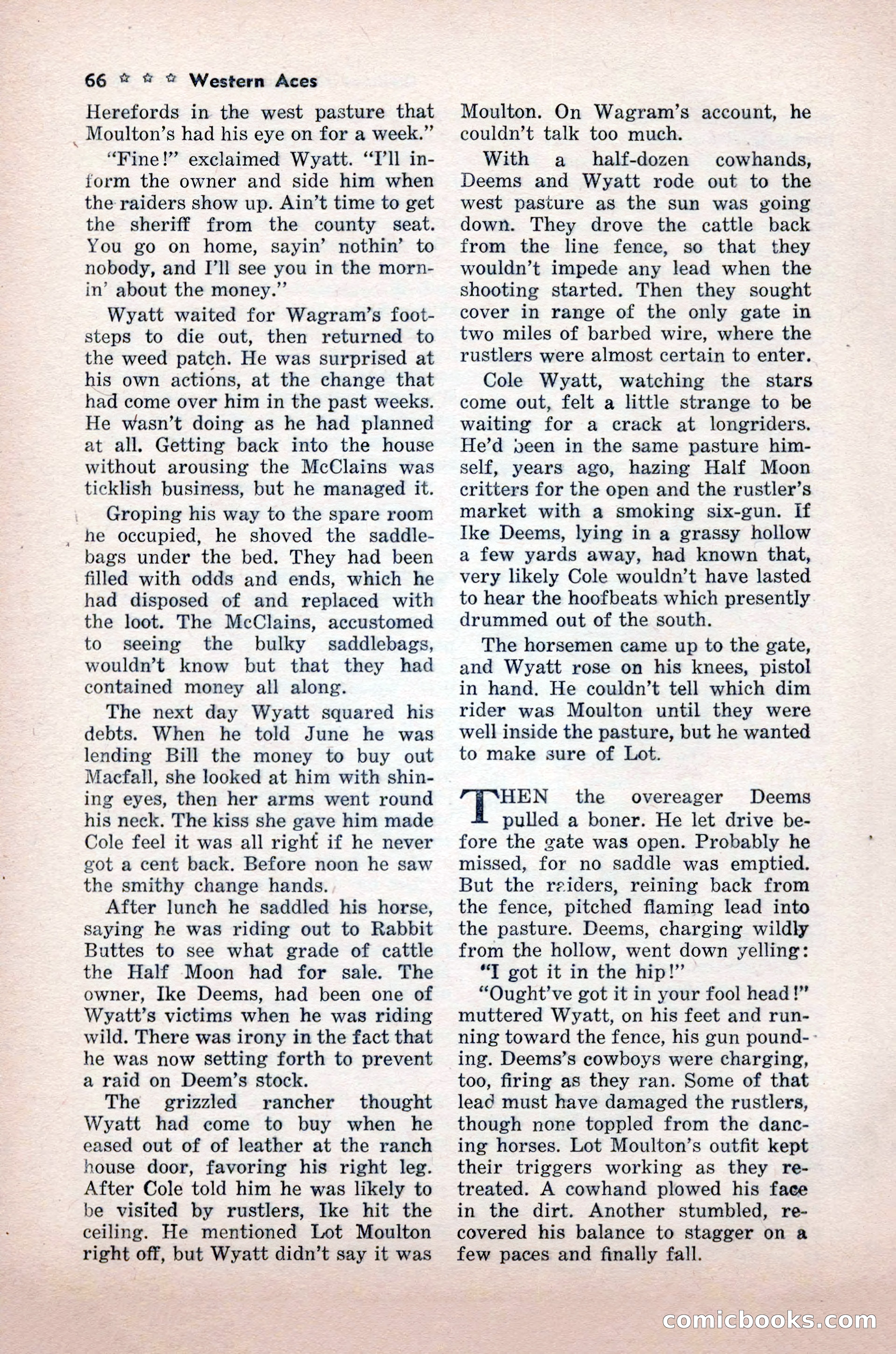 Western Aces, November 1947 — page 68 of 100