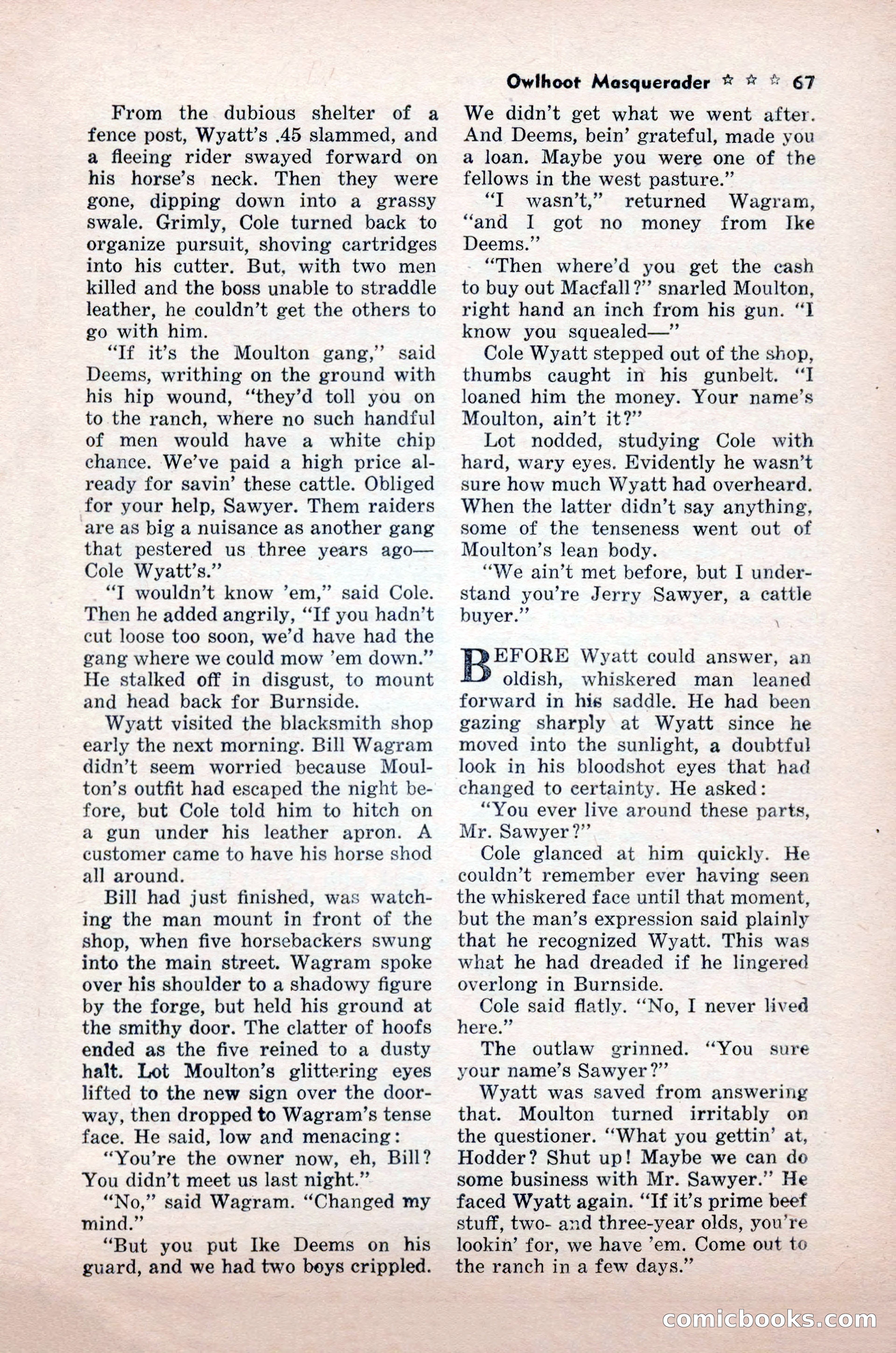 Western Aces, November 1947 — page 69 of 100
