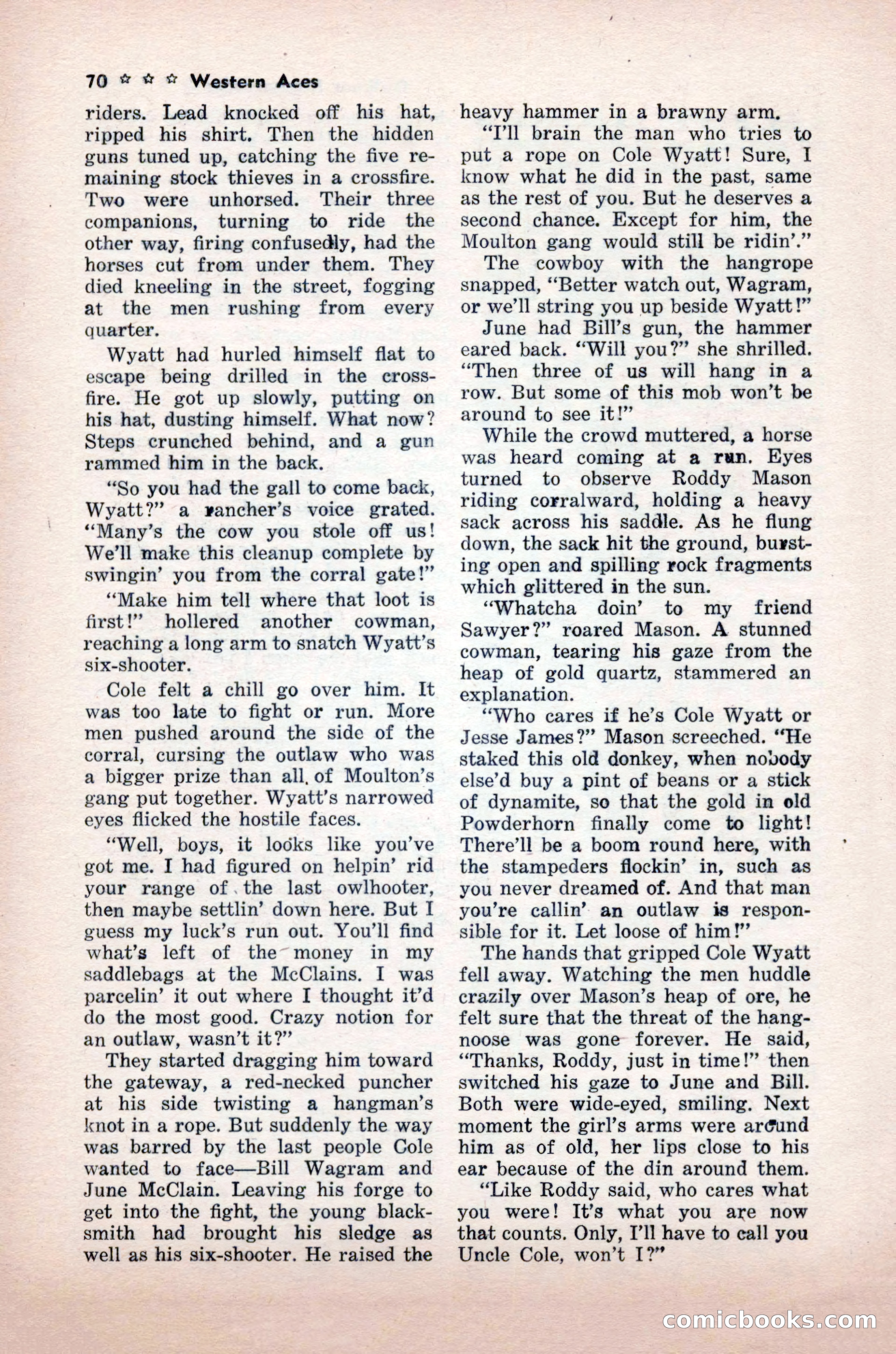 Western Aces, November 1947 — page 72 of 100