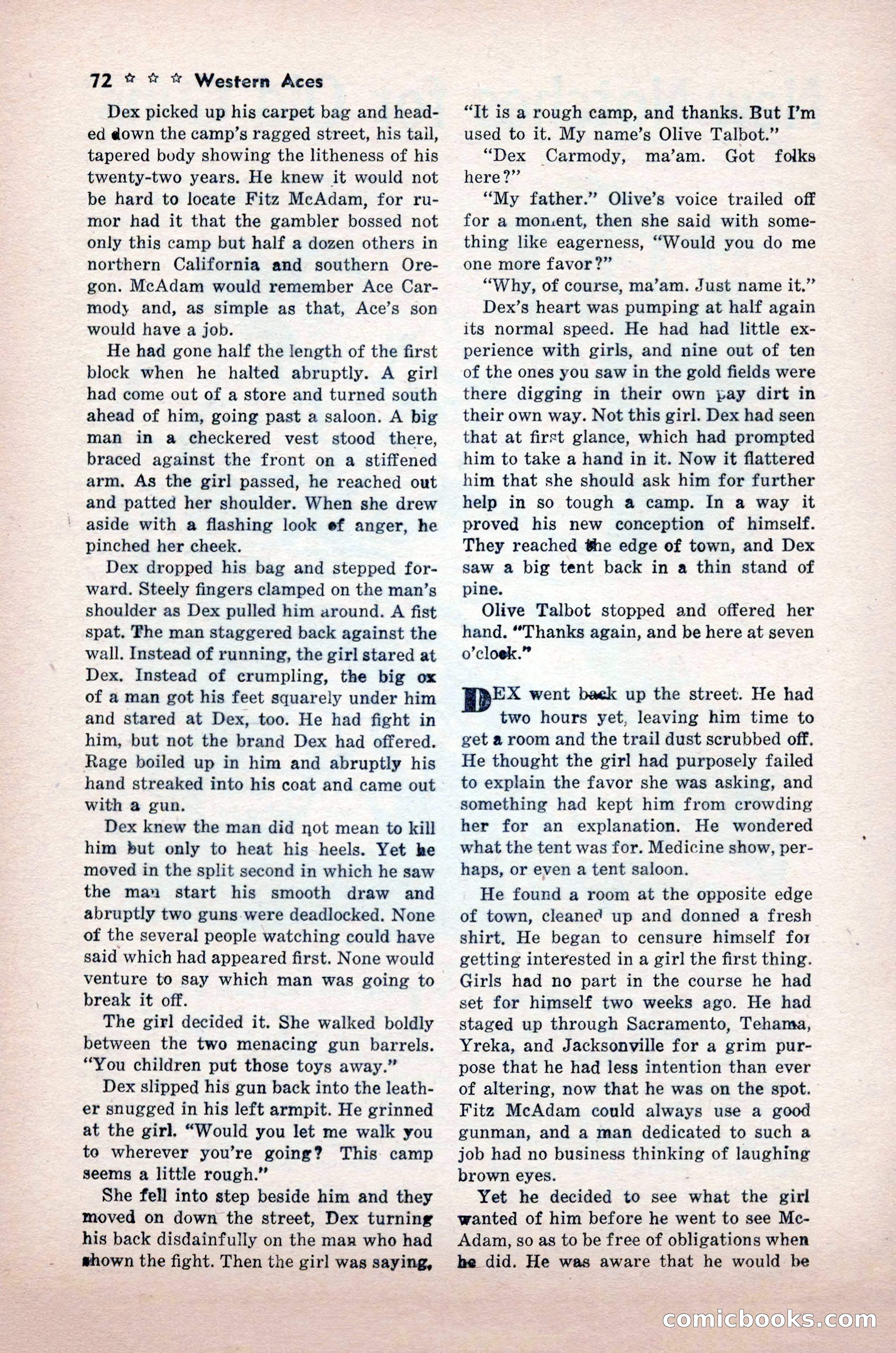 Western Aces, November 1947 — page 74 of 100