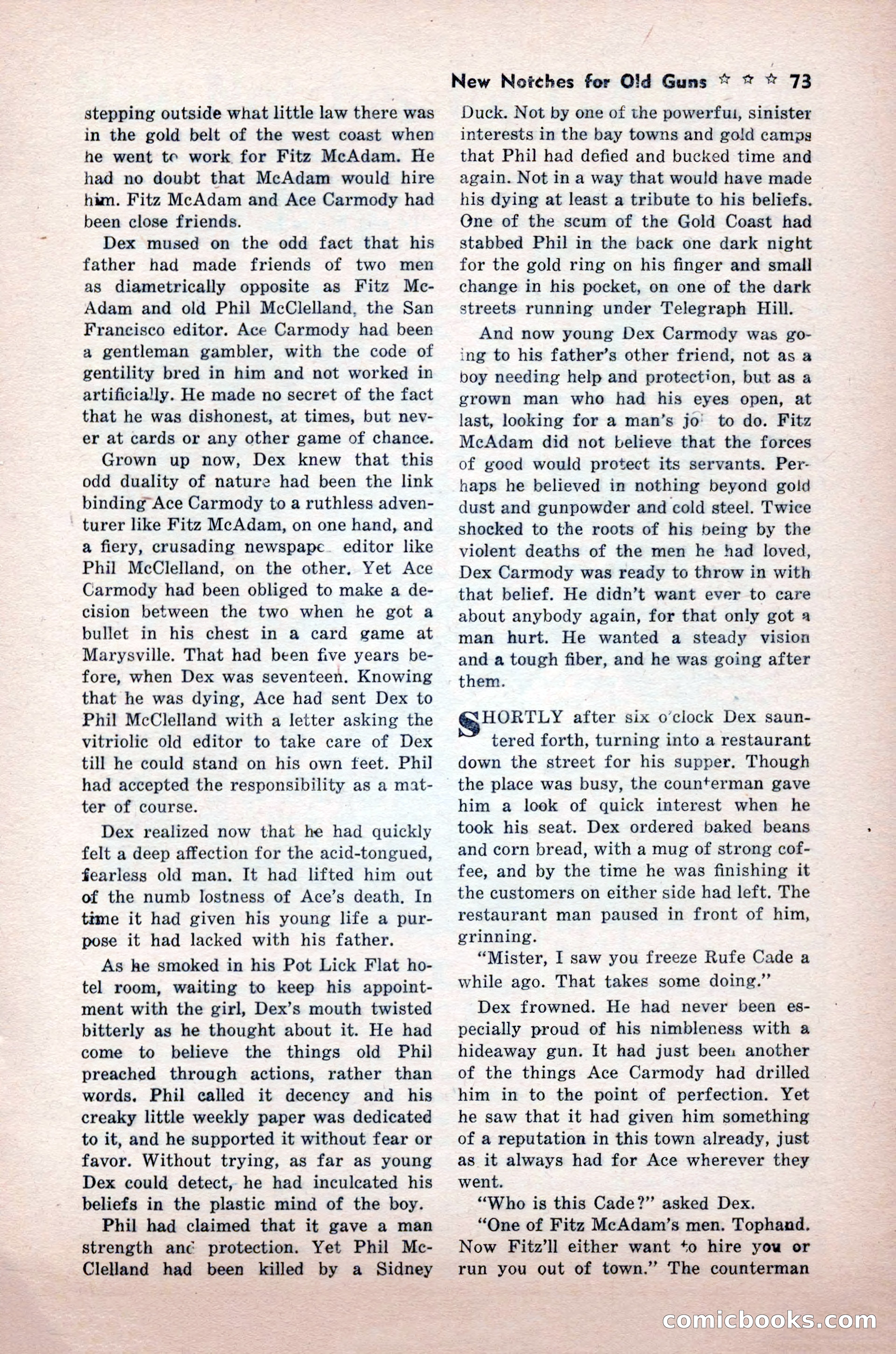 Western Aces, November 1947 — page 75 of 100