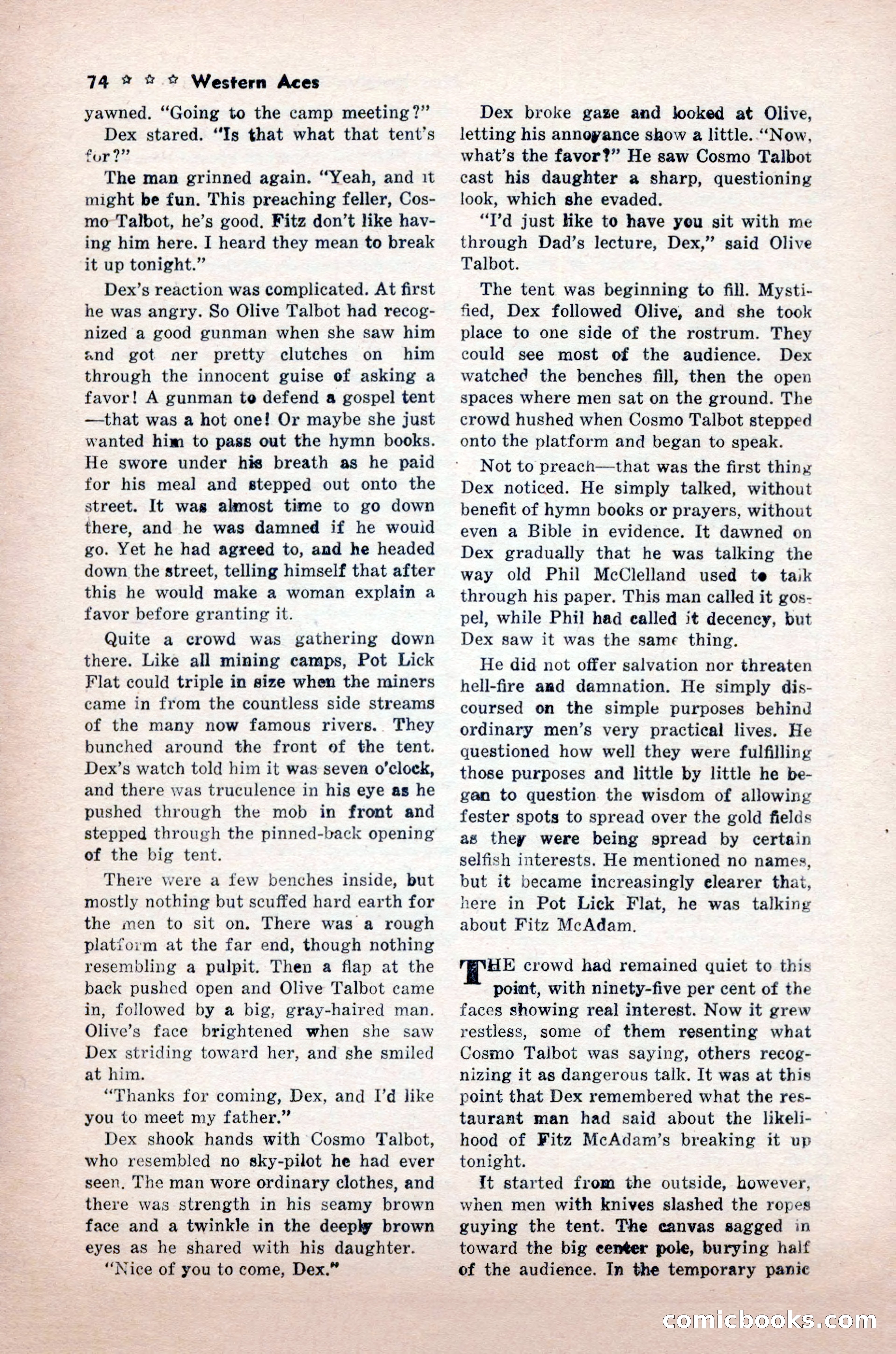 Western Aces, November 1947 — page 76 of 100
