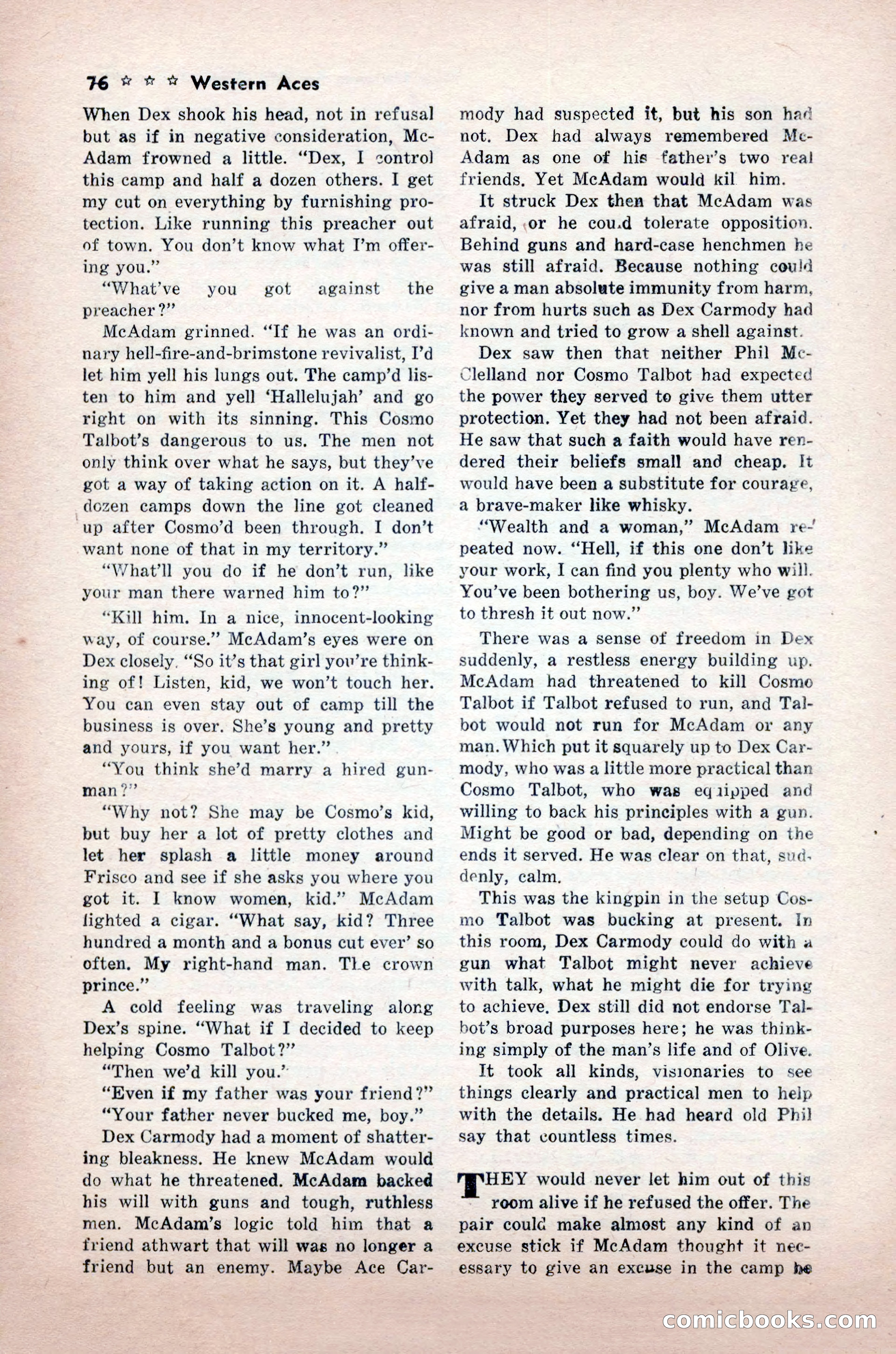 Western Aces, November 1947 — page 78 of 100