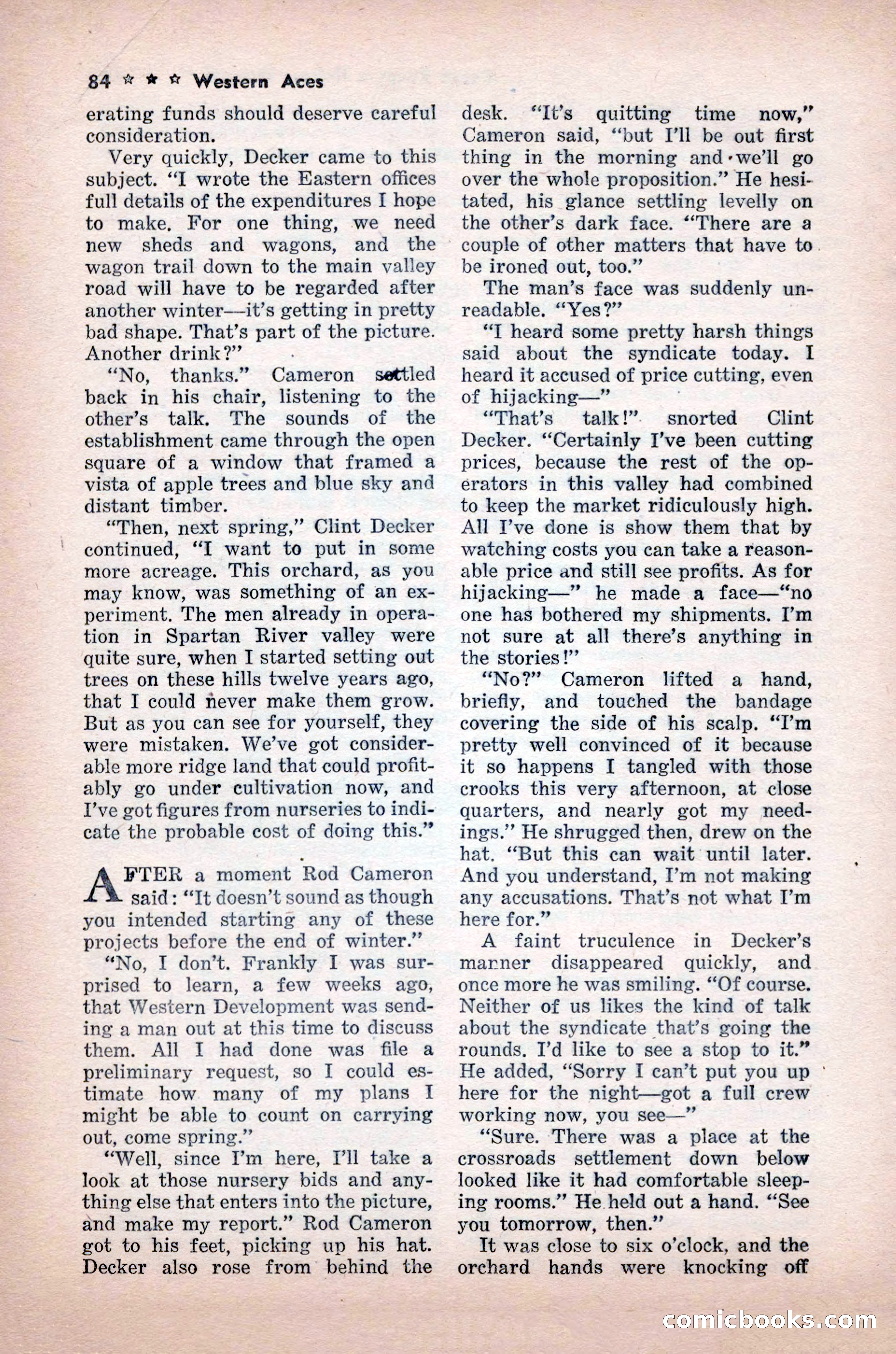 Western Aces, November 1947 — page 86 of 100