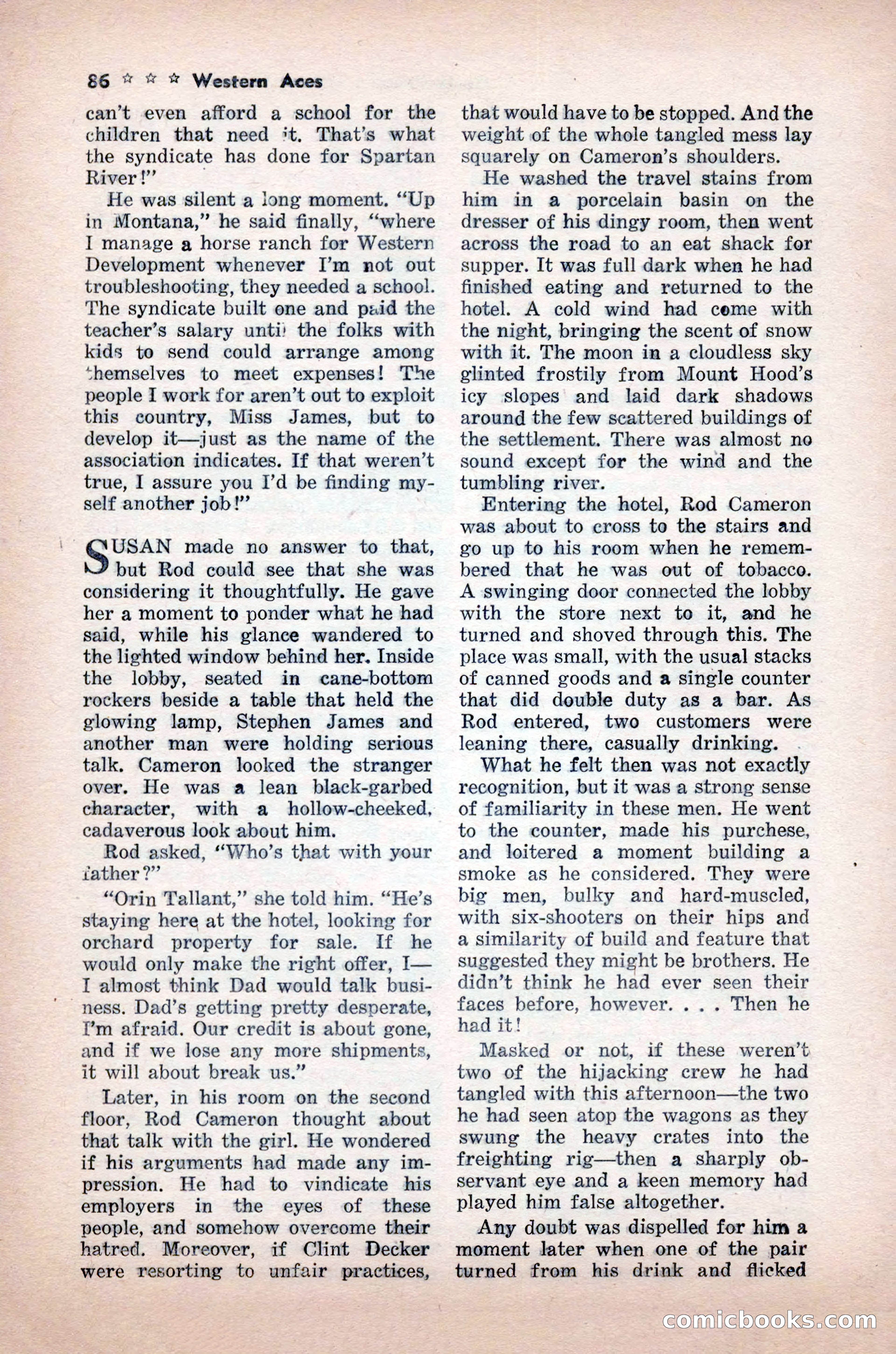 Western Aces, November 1947 — page 88 of 100