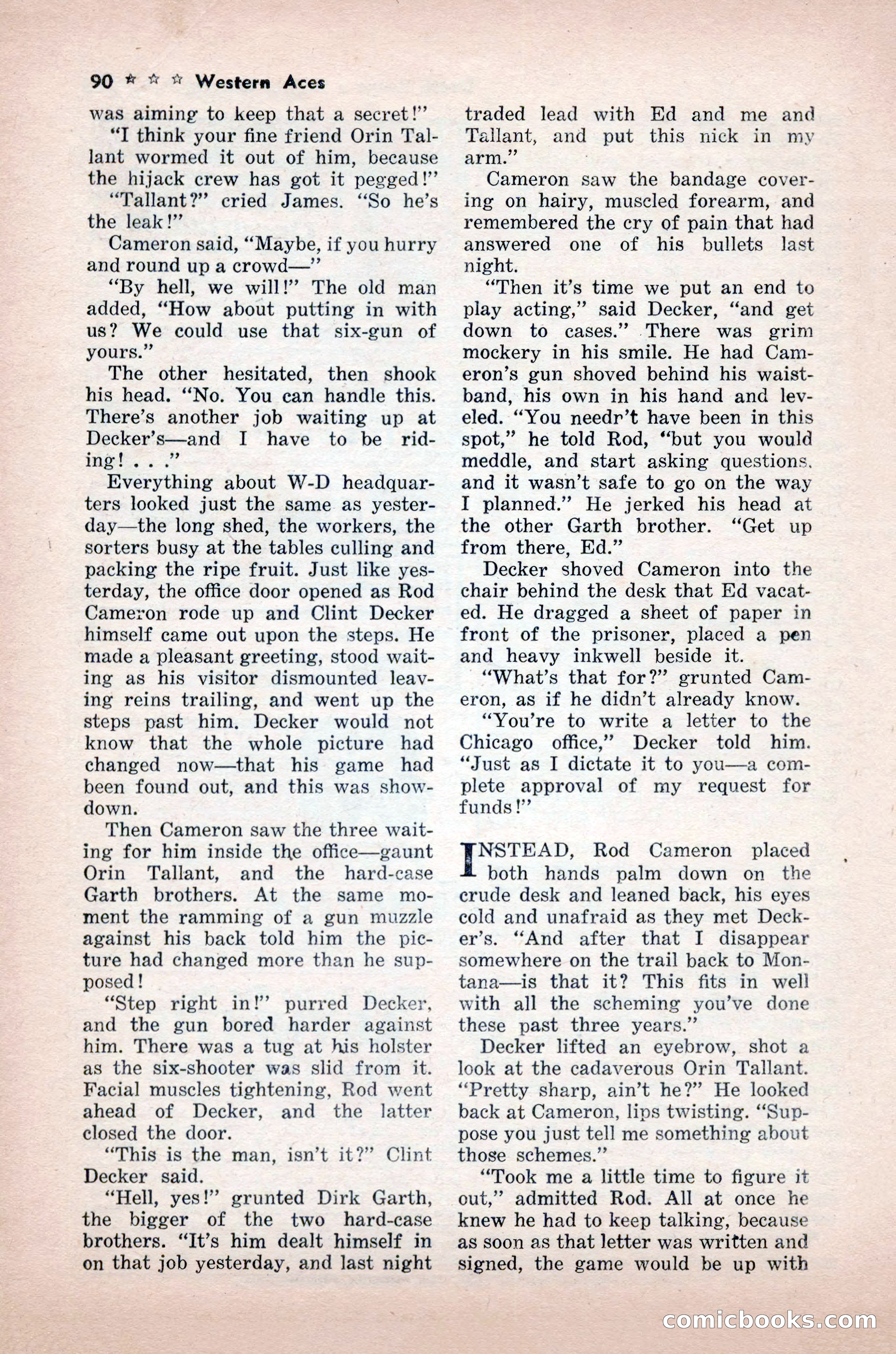 Western Aces, November 1947 — page 92 of 100