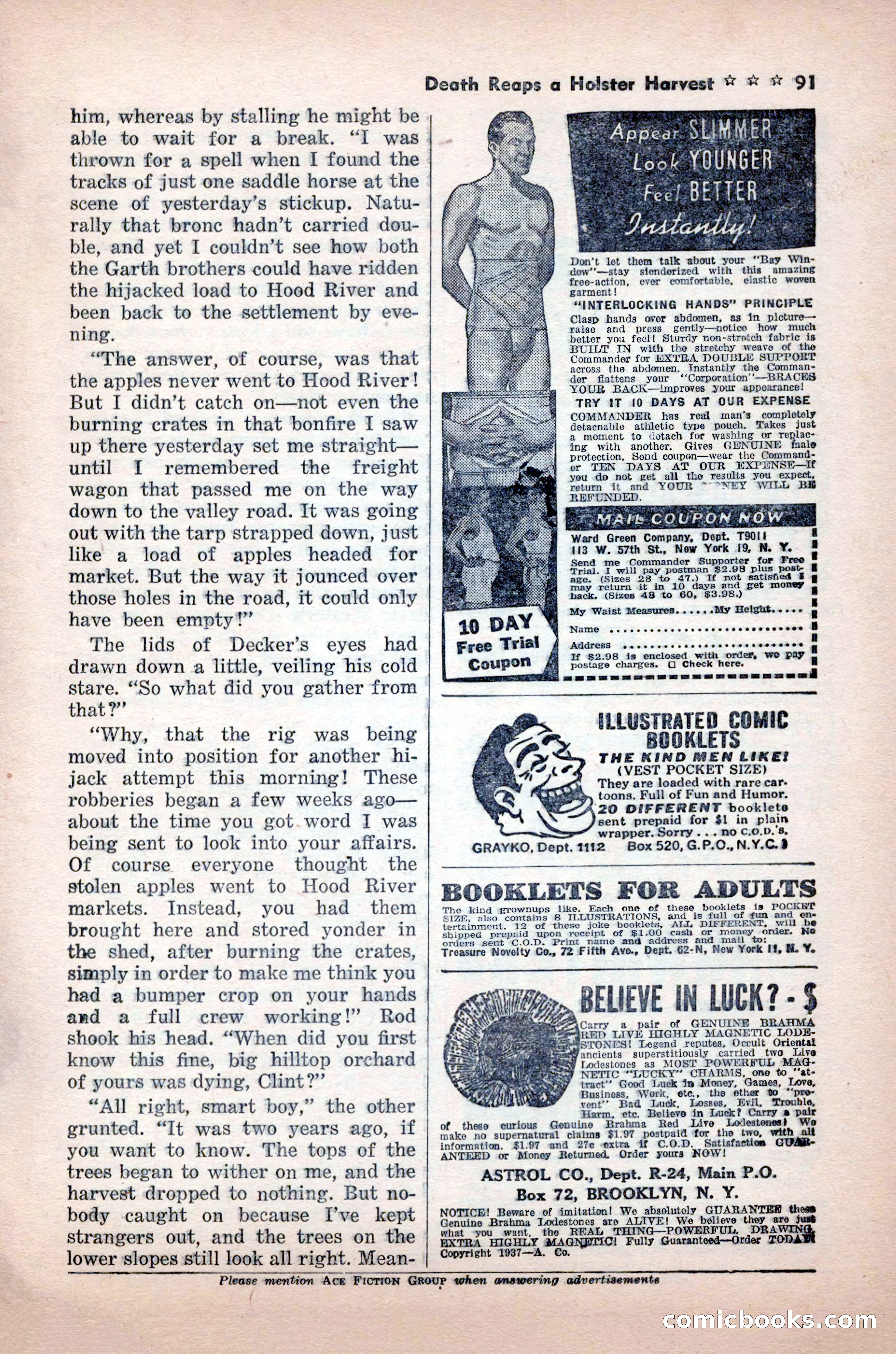 Western Aces, November 1947 — page 93 of 100