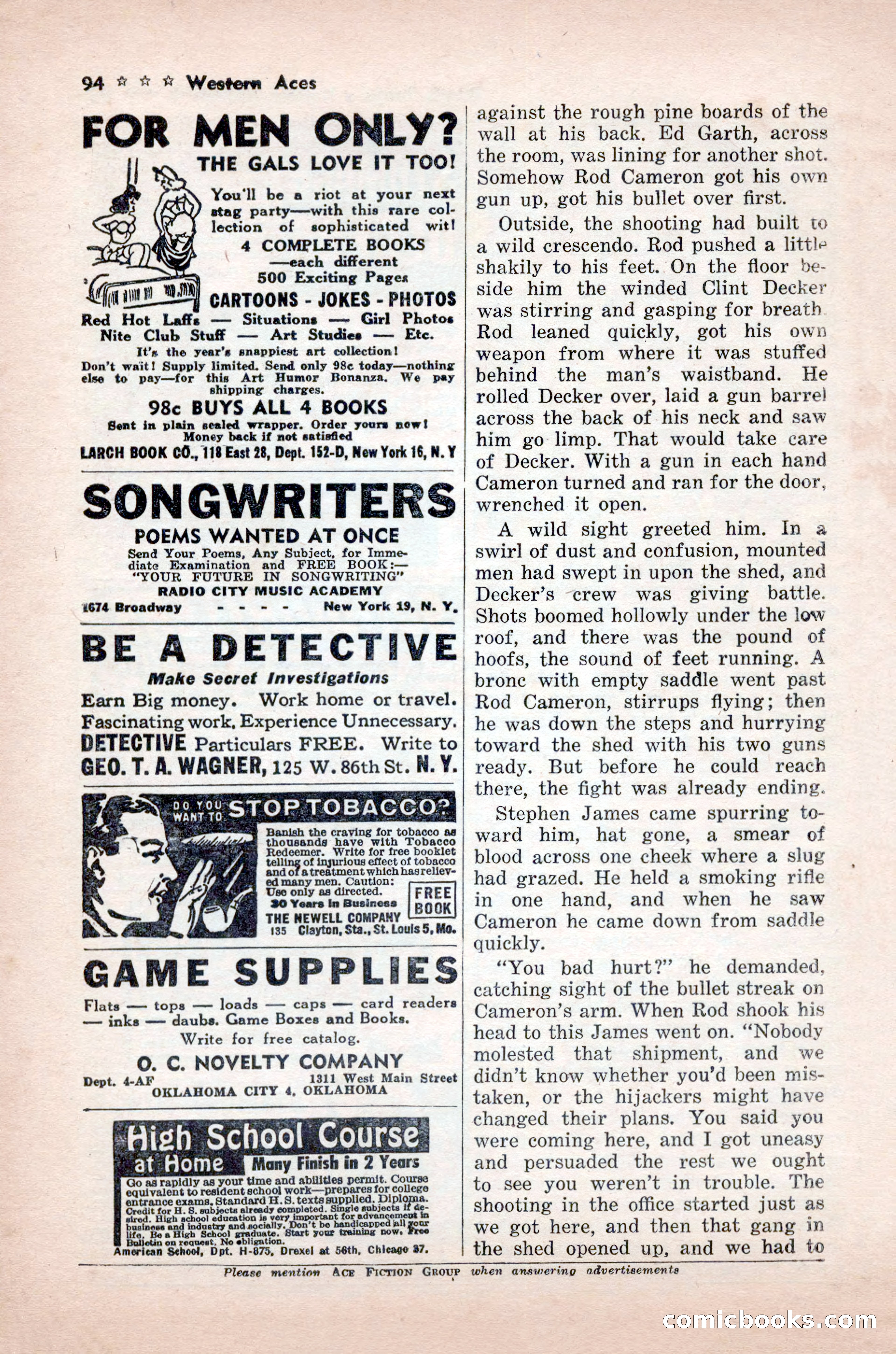 Western Aces, November 1947 — page 96 of 100