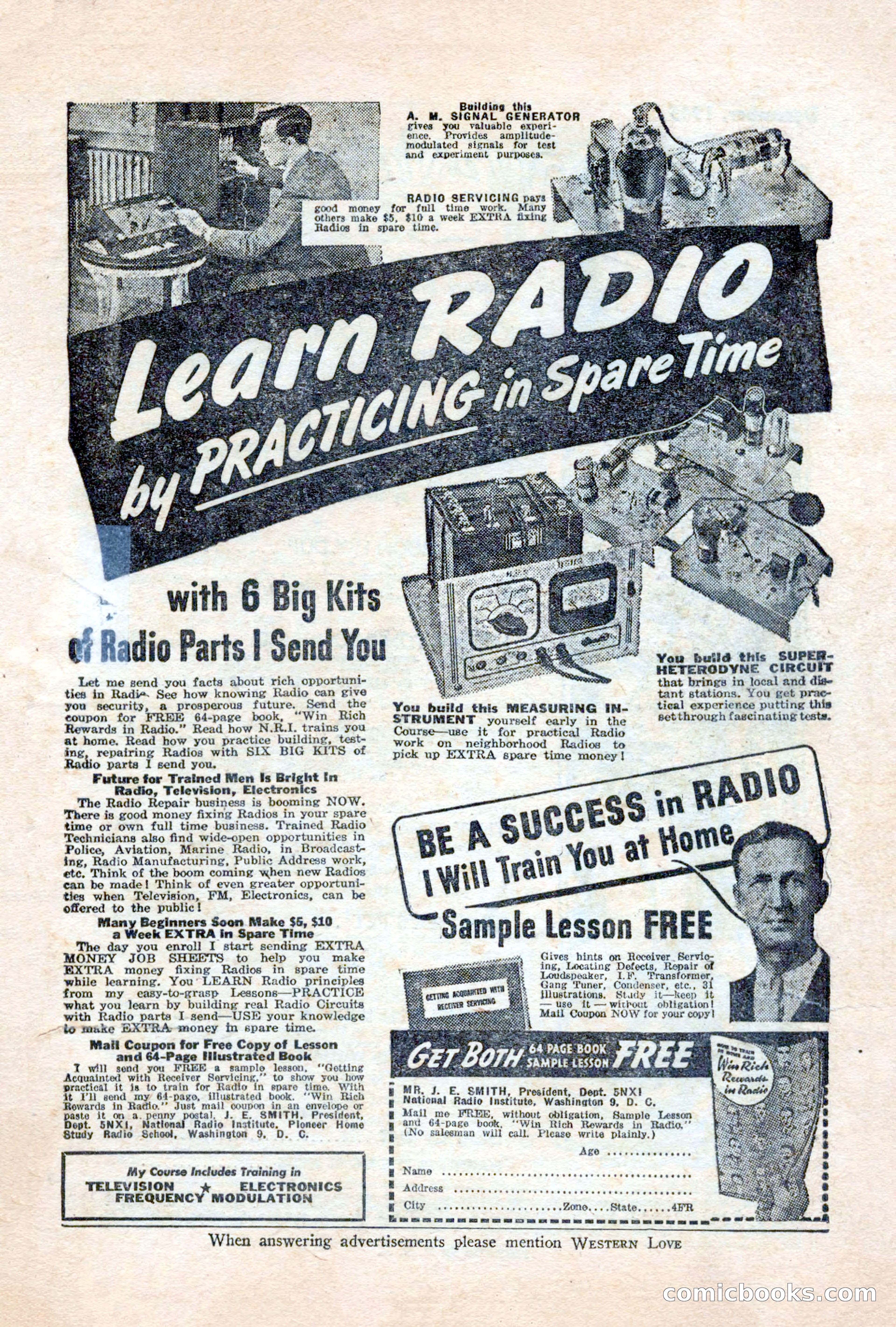 Western Love, December 1945 — page 3 of 100