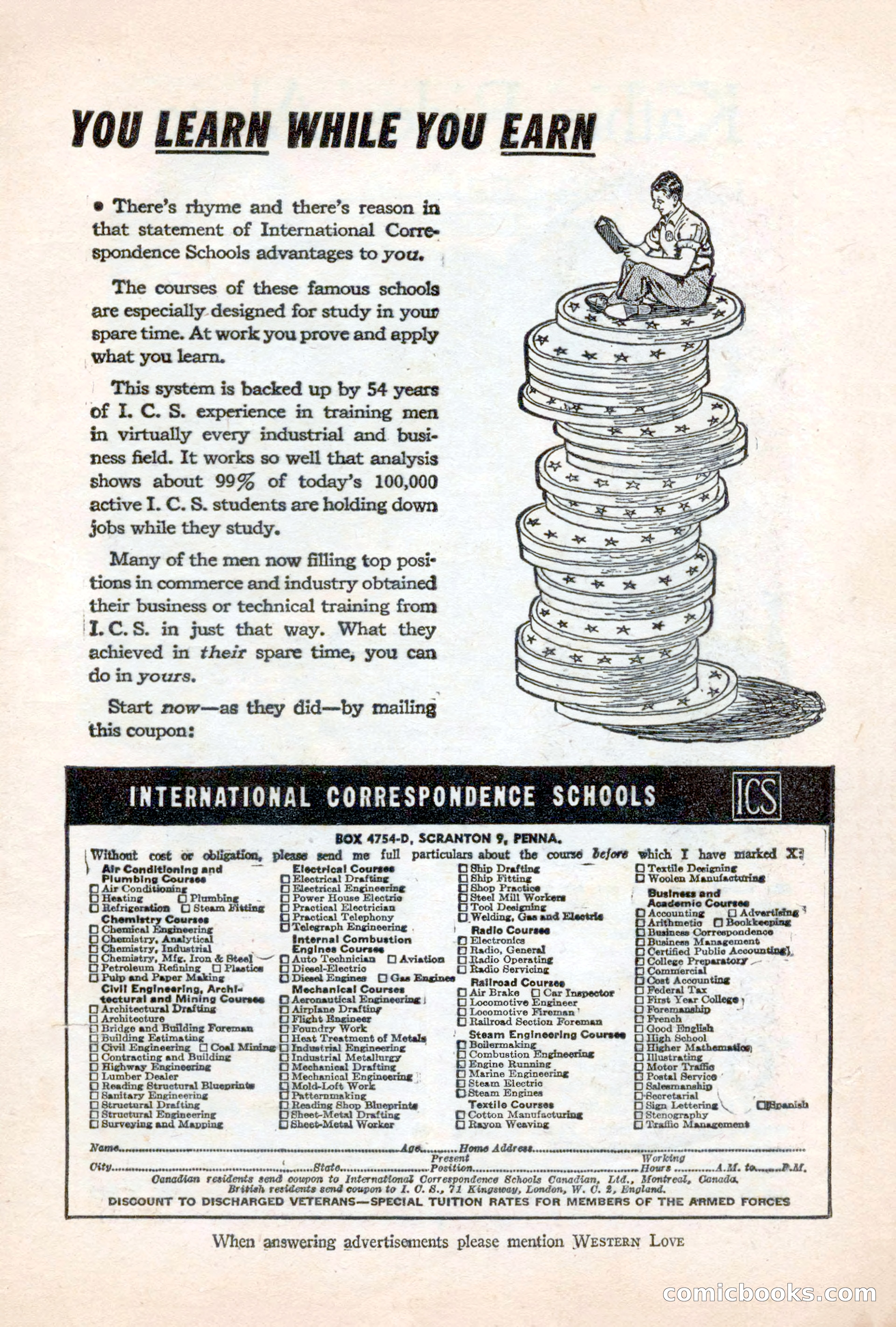 Western Love, December 1945 — page 5 of 100
