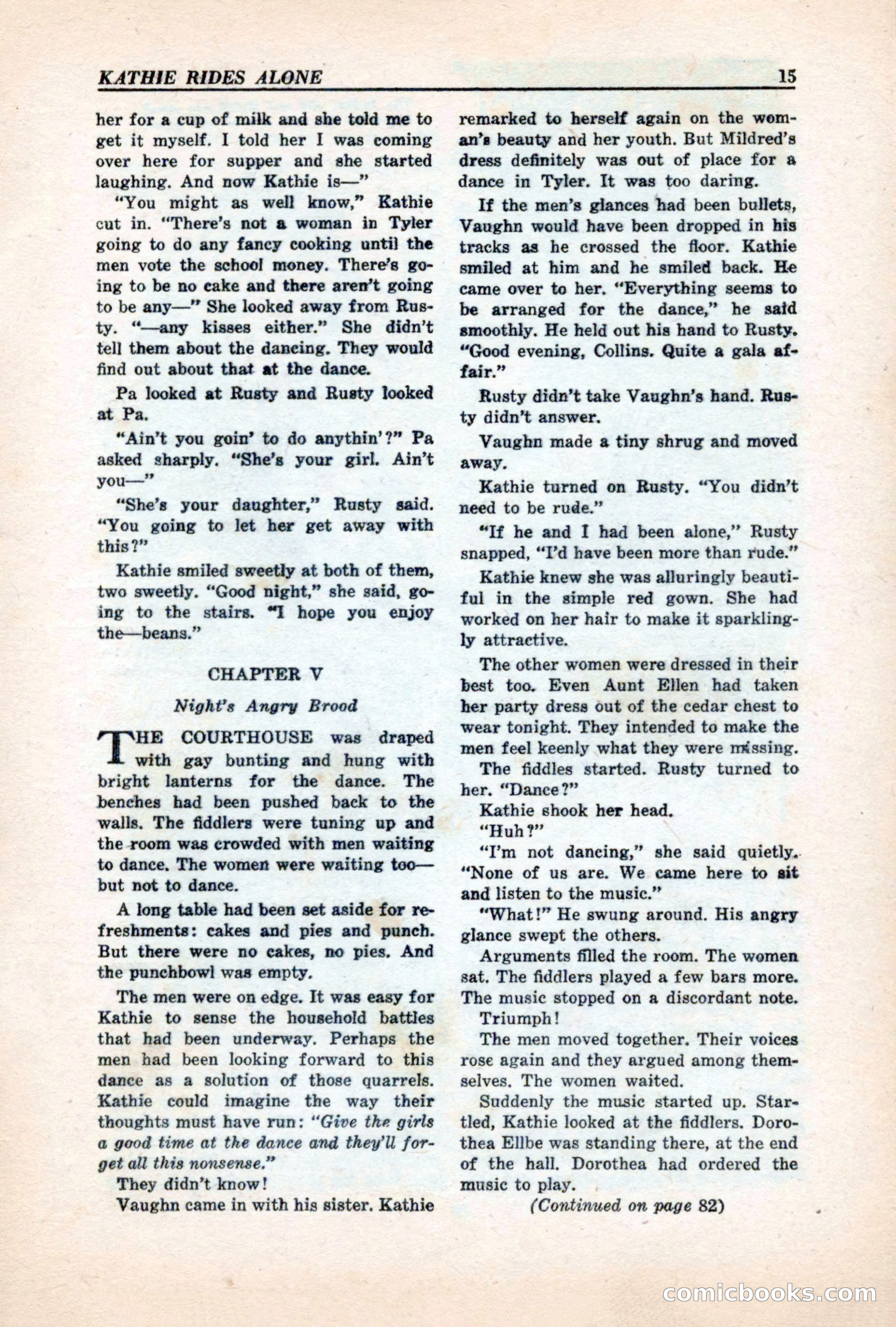 Western Love, December 1945 — page 17 of 100