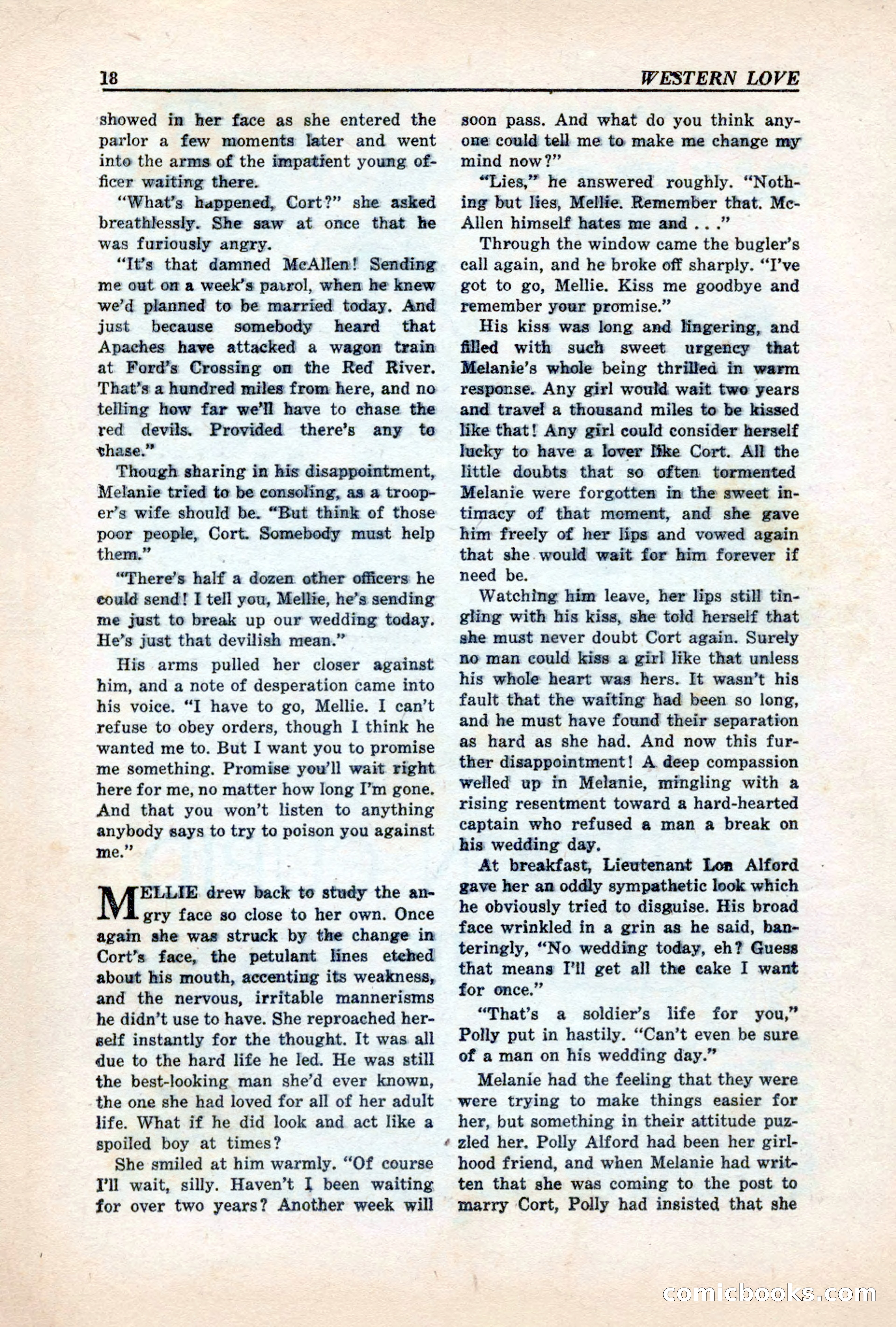 Western Love, December 1945 — page 20 of 100