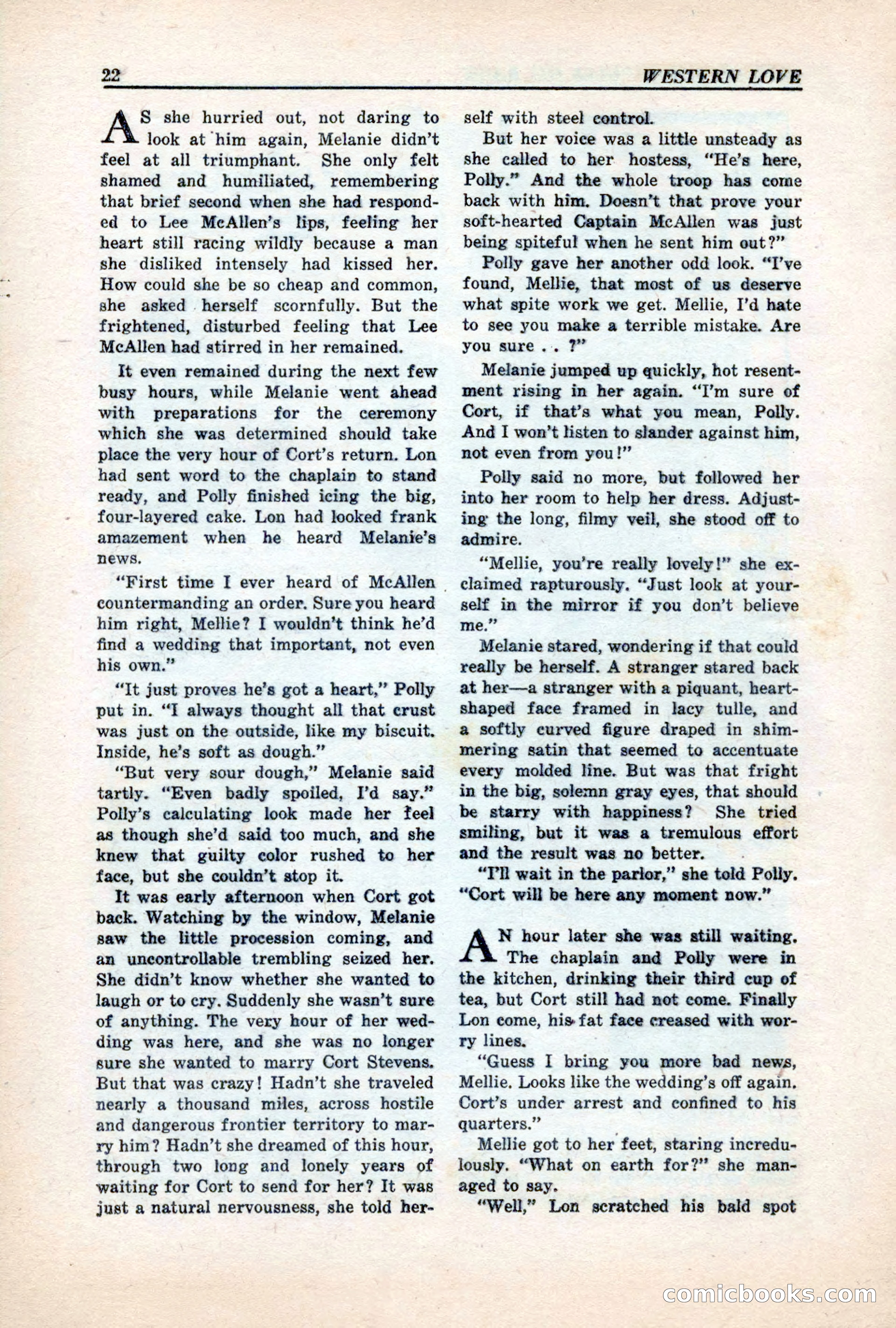 Western Love, December 1945 — page 24 of 100