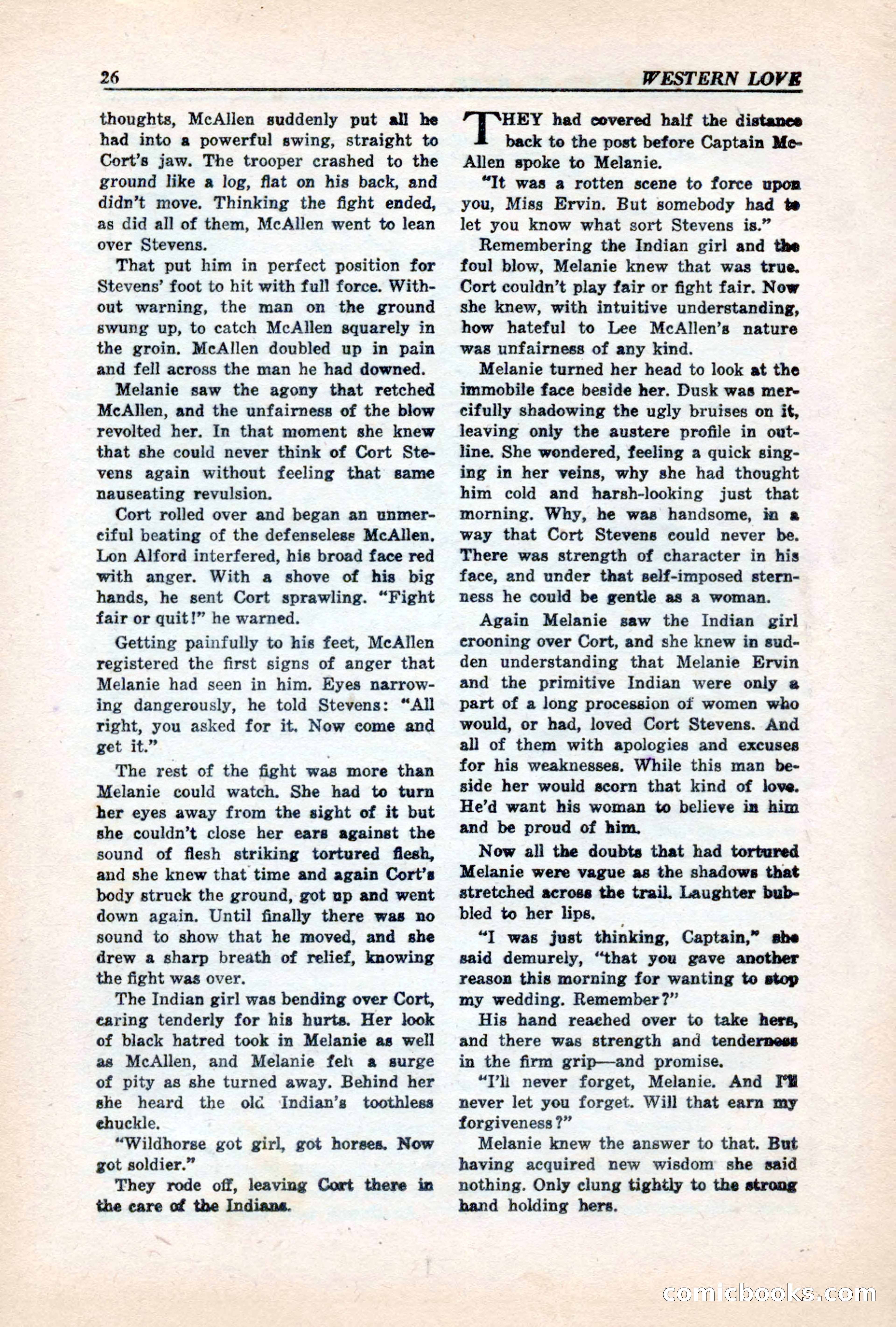 Western Love, December 1945 — page 28 of 100