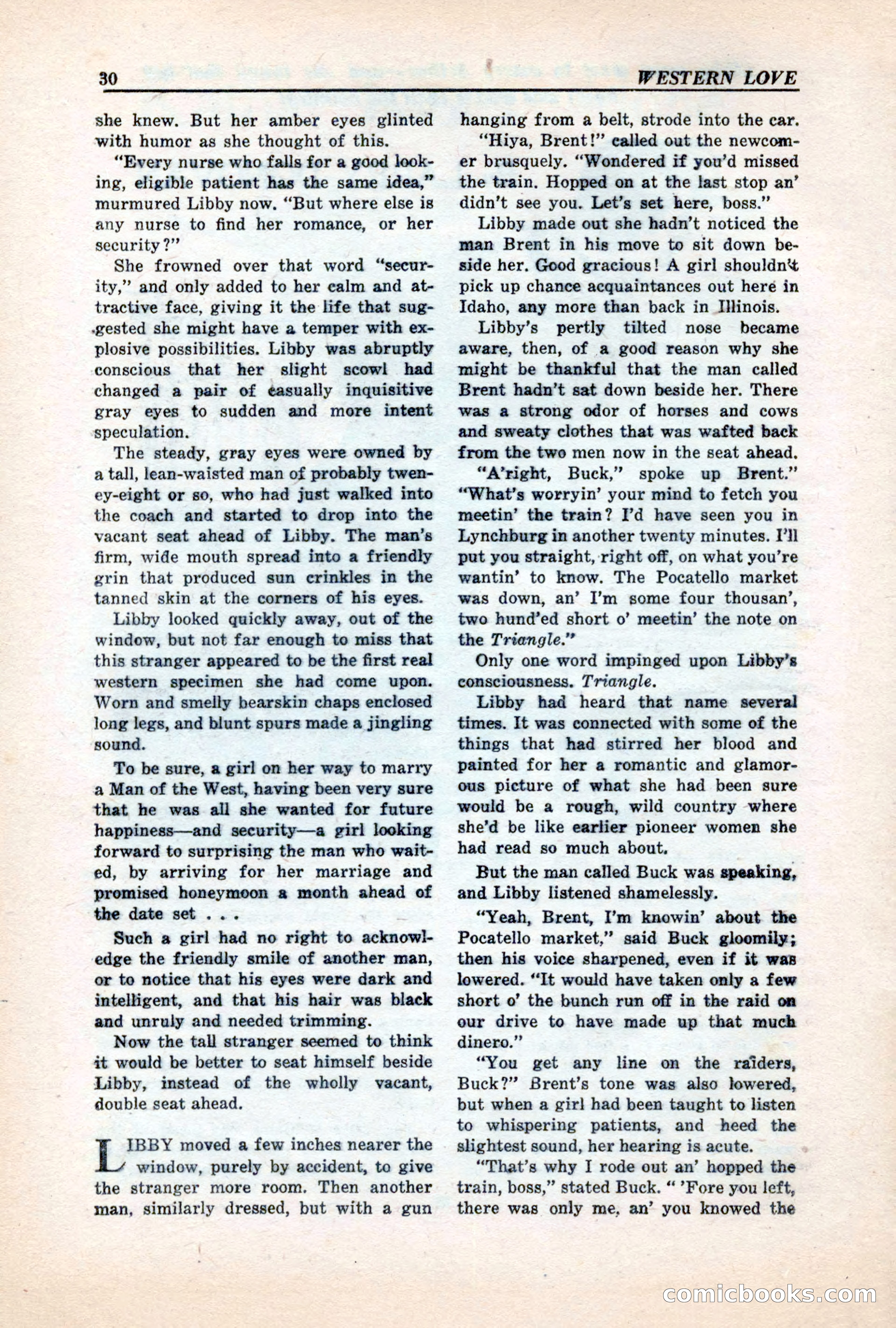 Western Love, December 1945 — page 32 of 100