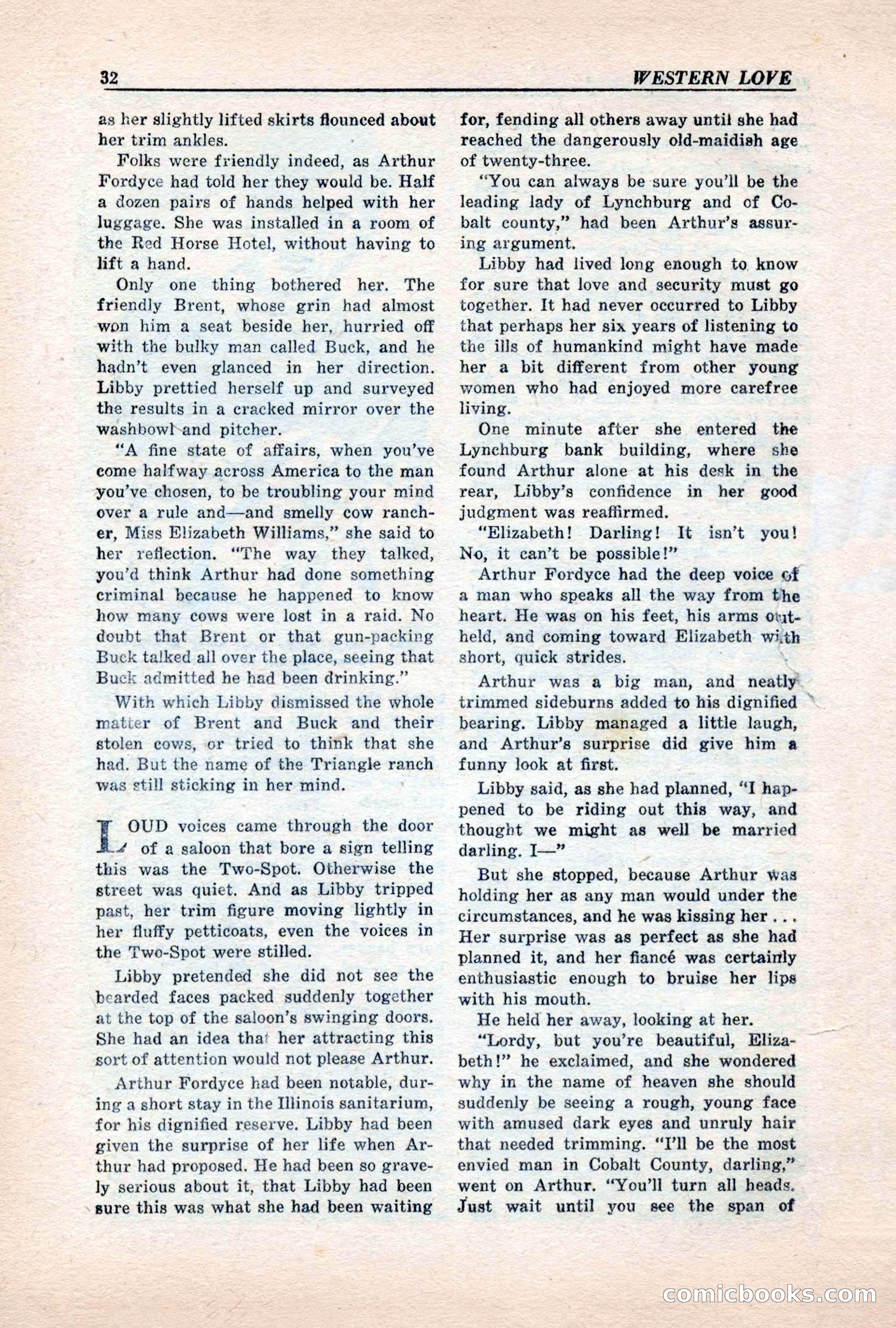 Western Love, December 1945 — page 34 of 100