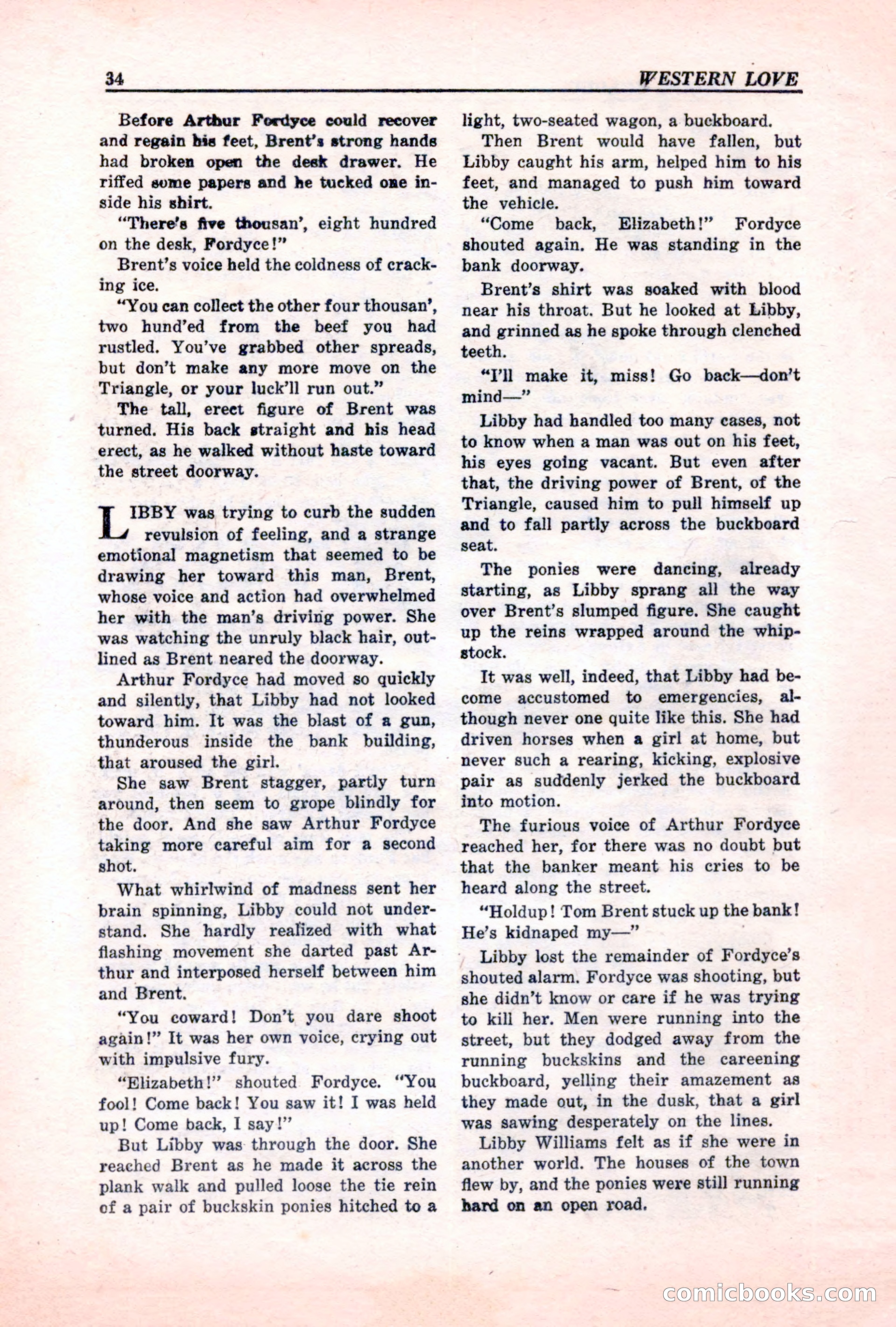 Western Love, December 1945 — page 36 of 100