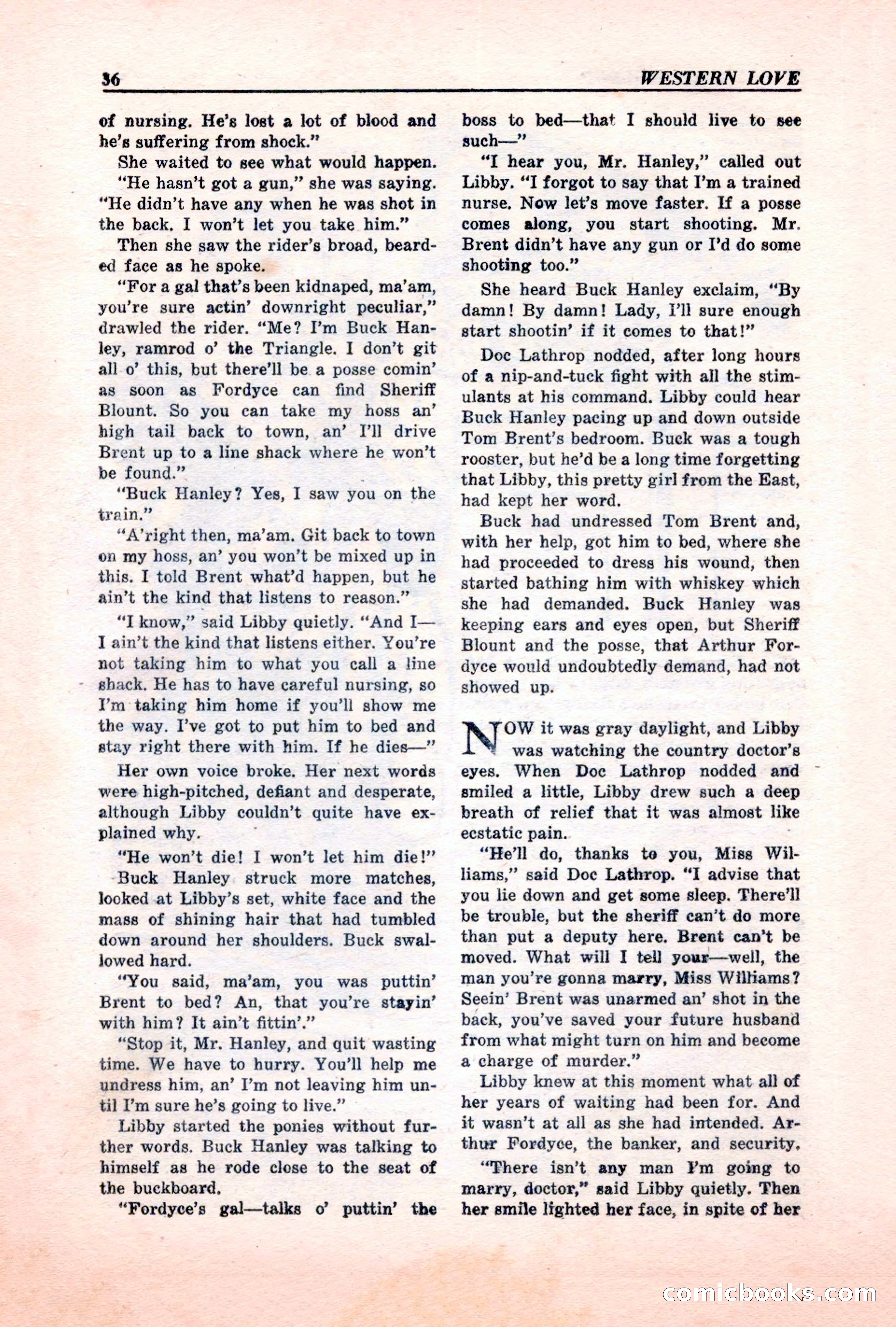 Western Love, December 1945 — page 38 of 100
