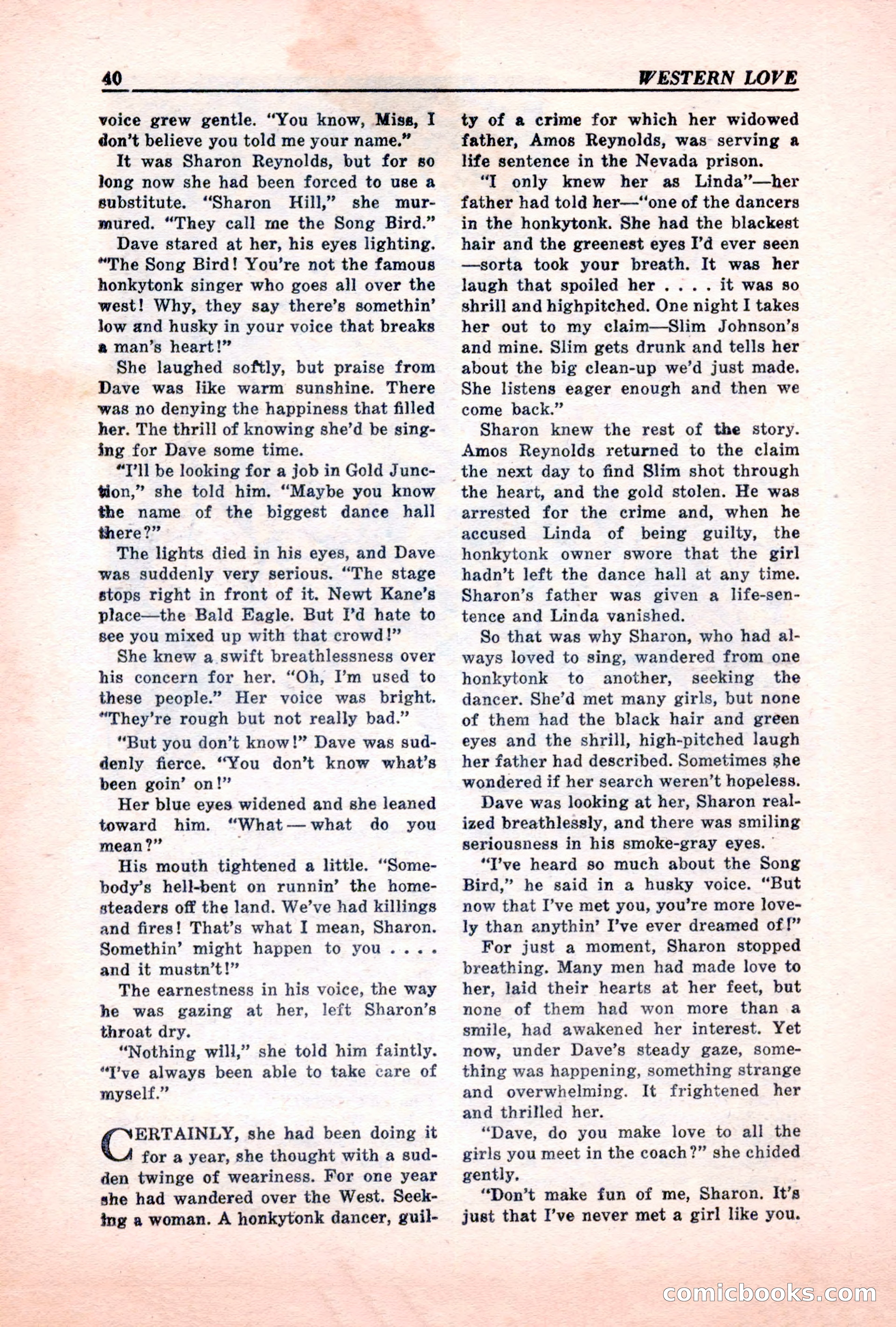 Western Love, December 1945 — page 42 of 100