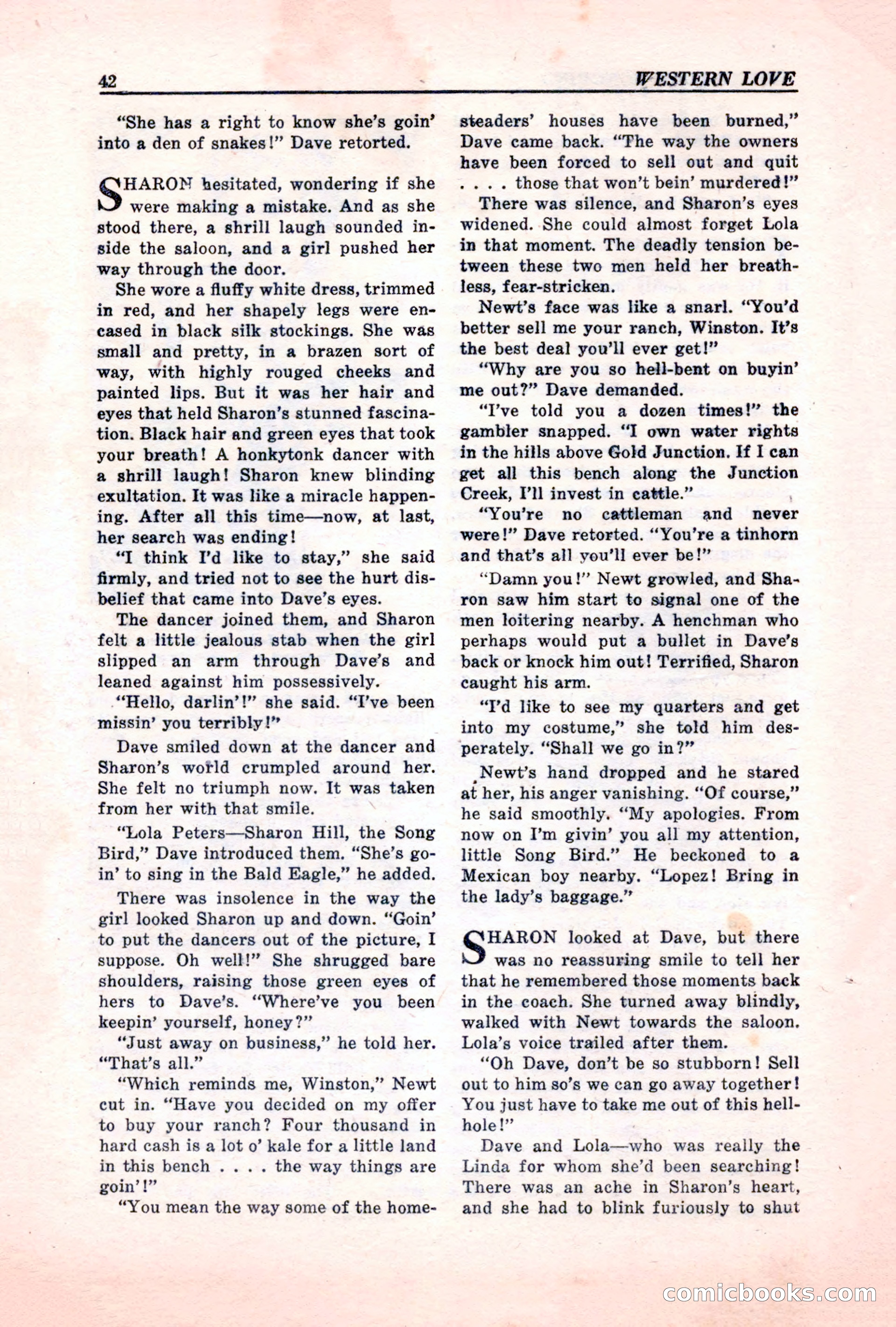 Western Love, December 1945 — page 44 of 100