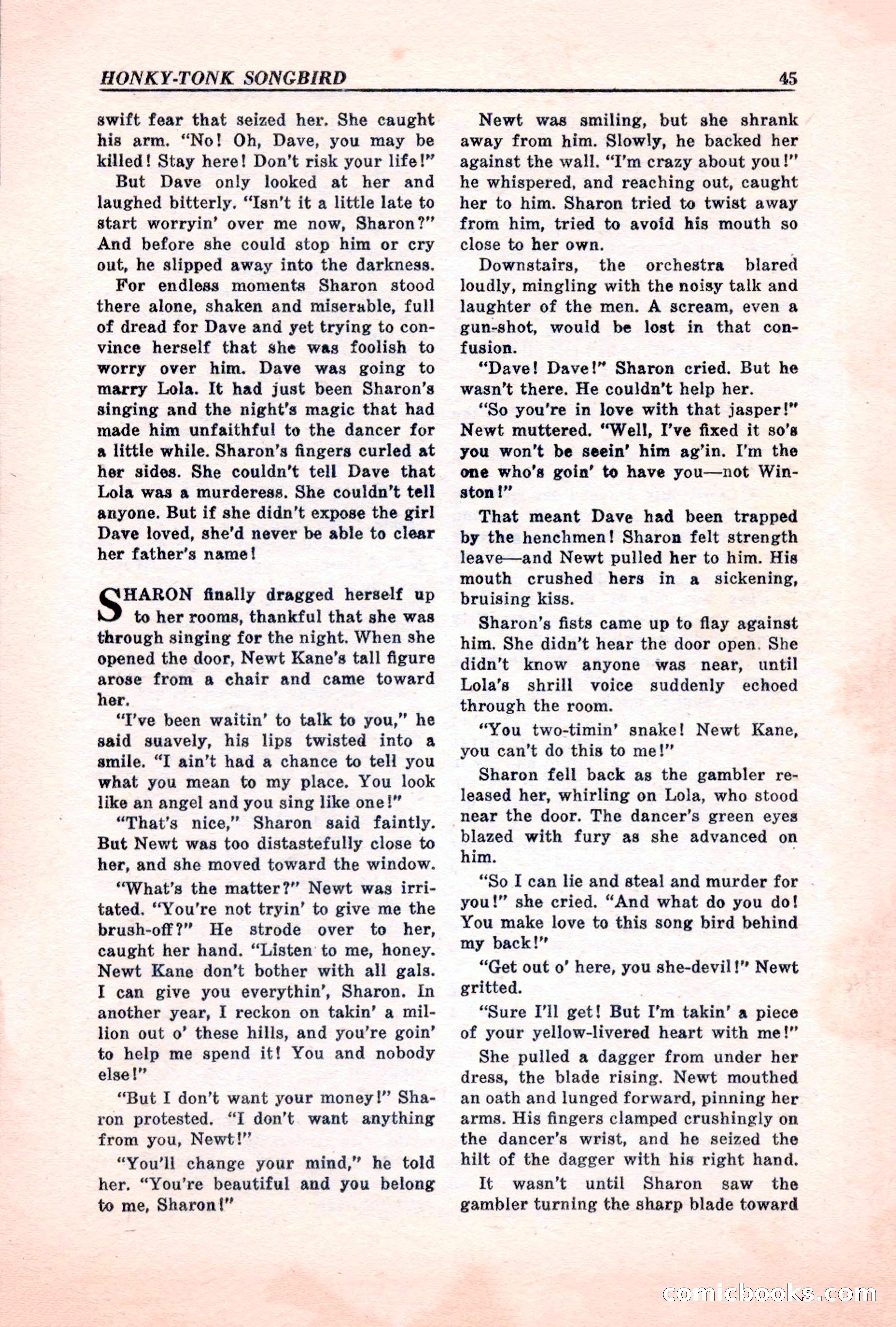 Western Love, December 1945 — page 47 of 100