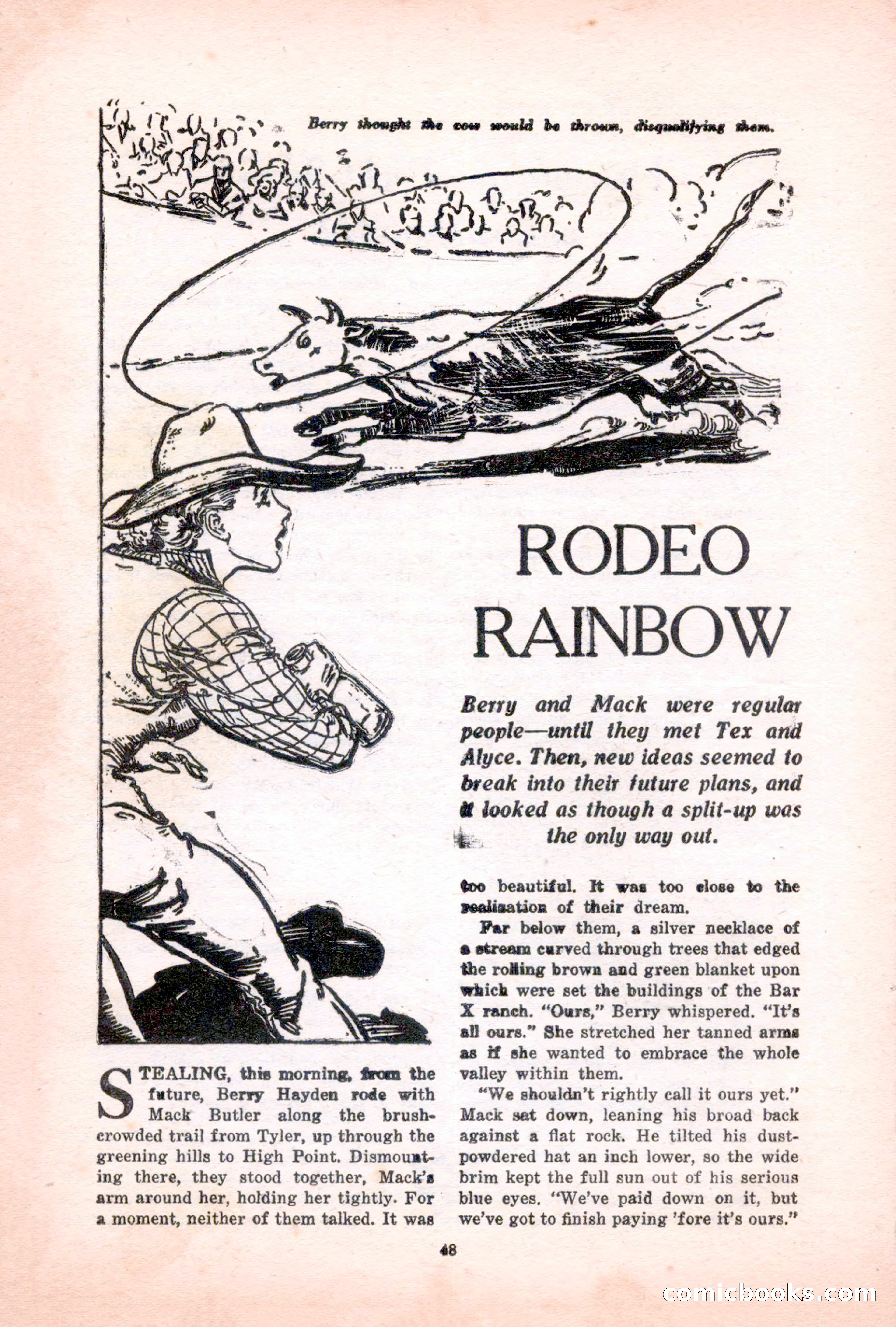 Western Love, December 1945 — page 50 of 100