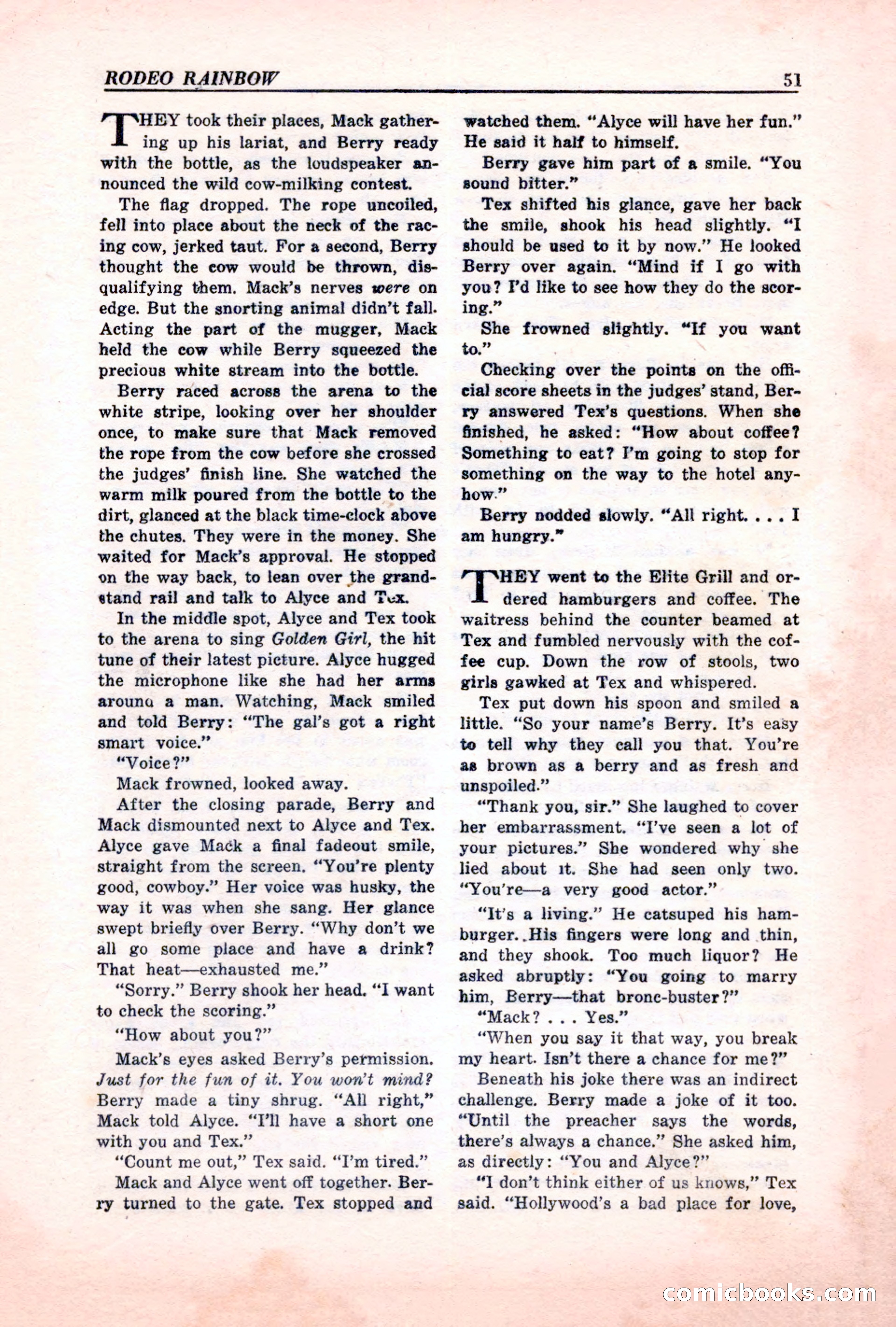 Western Love, December 1945 — page 53 of 100