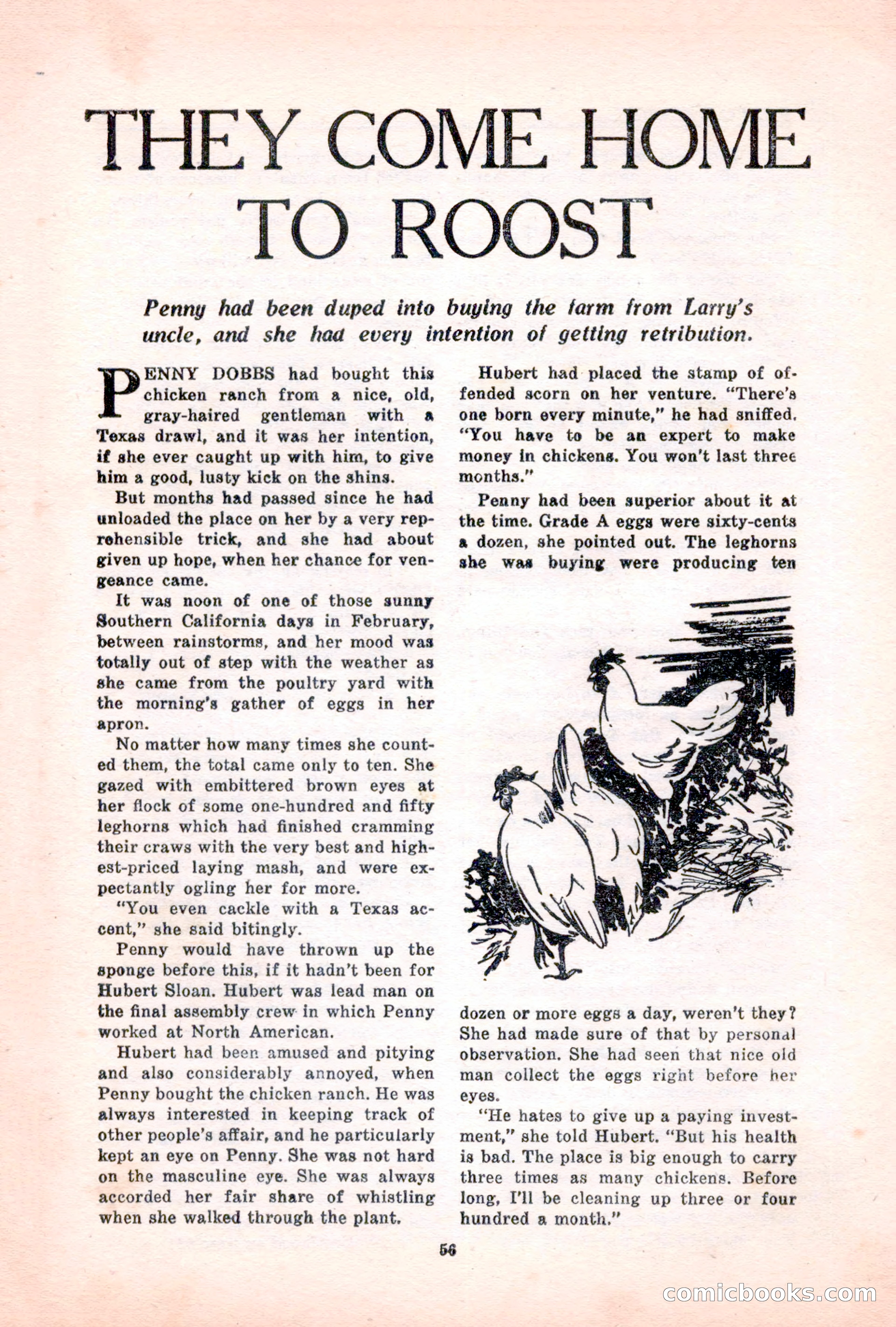 Western Love, December 1945 — page 58 of 100
