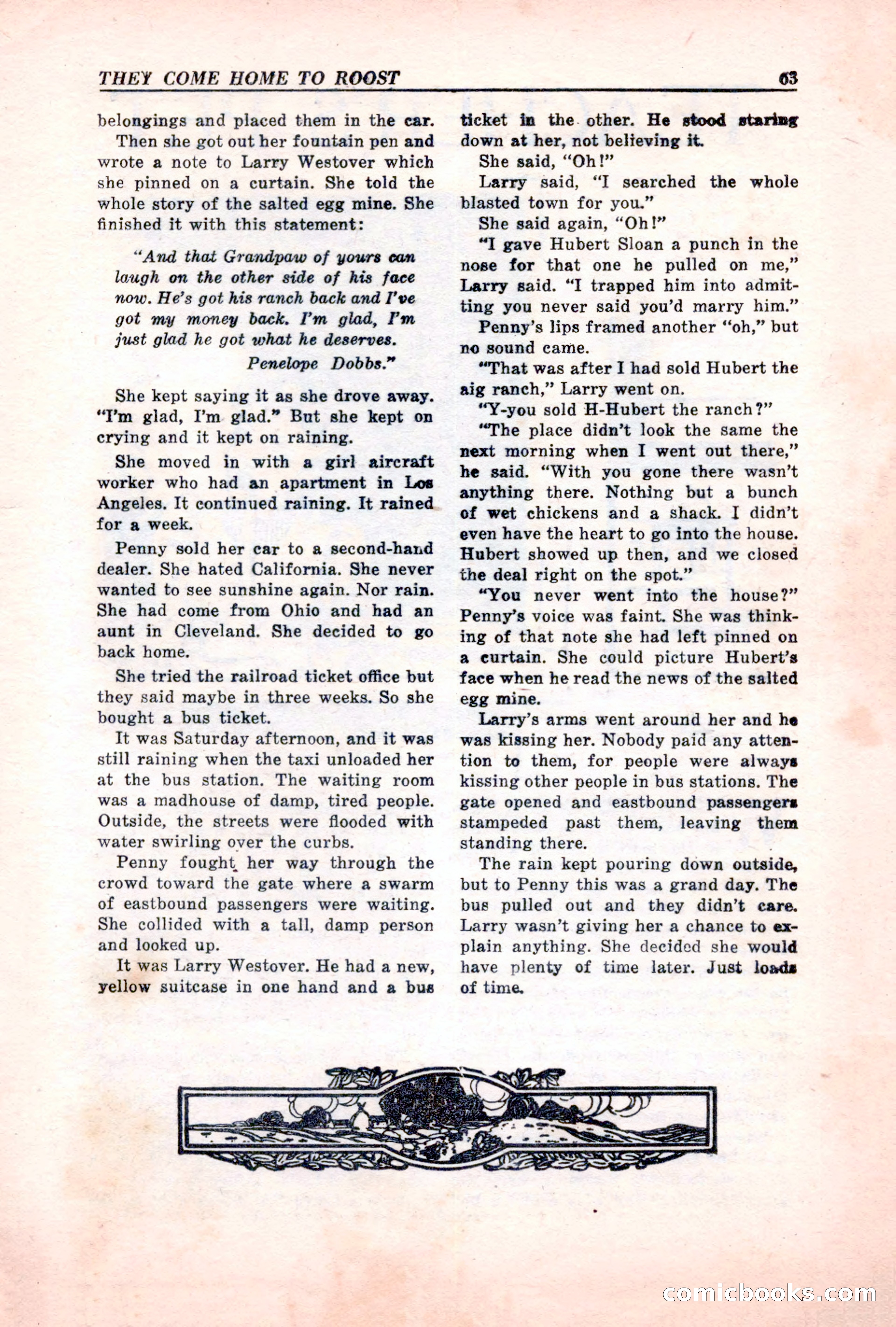 Western Love, December 1945 — page 65 of 100