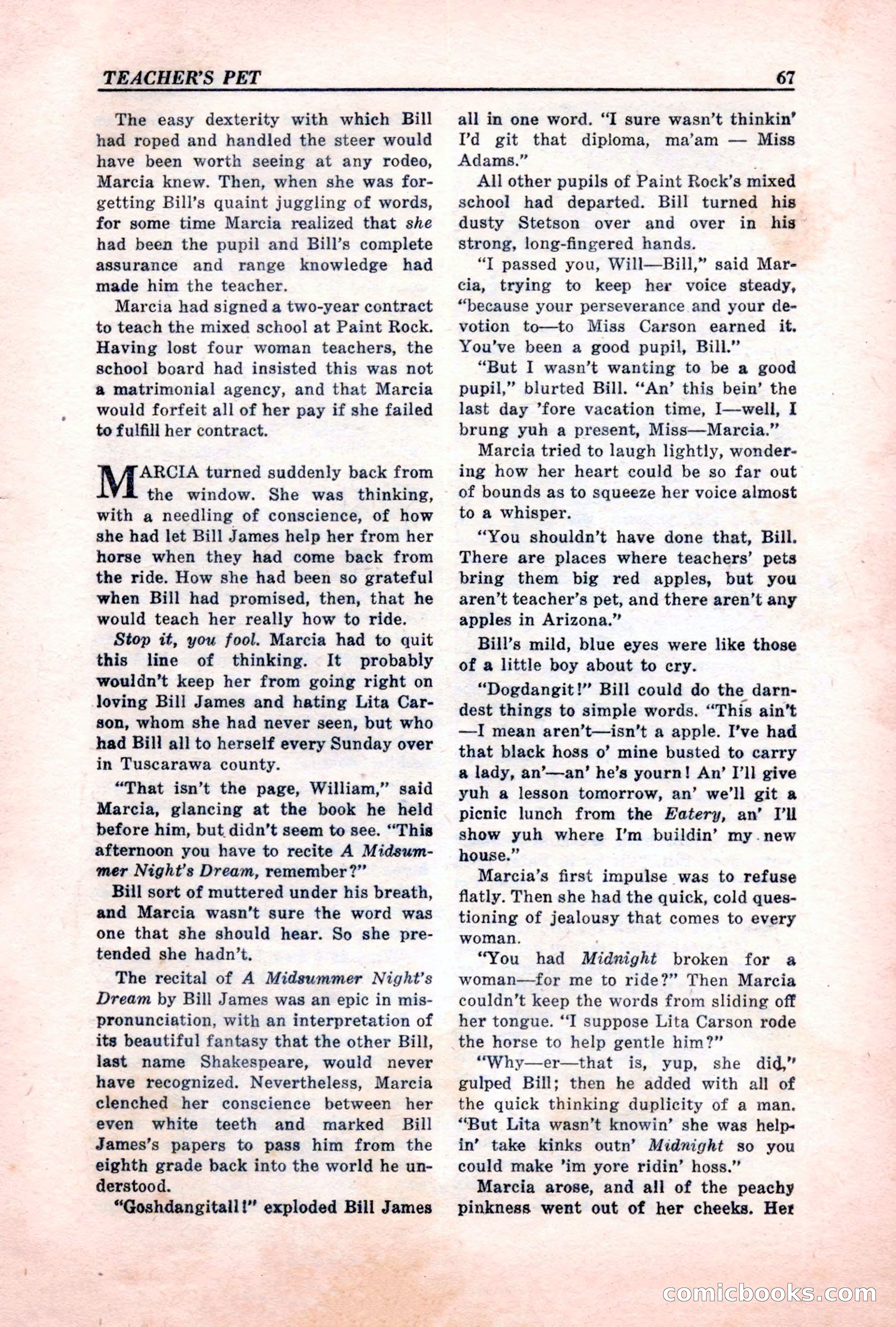 Western Love, December 1945 — page 69 of 100
