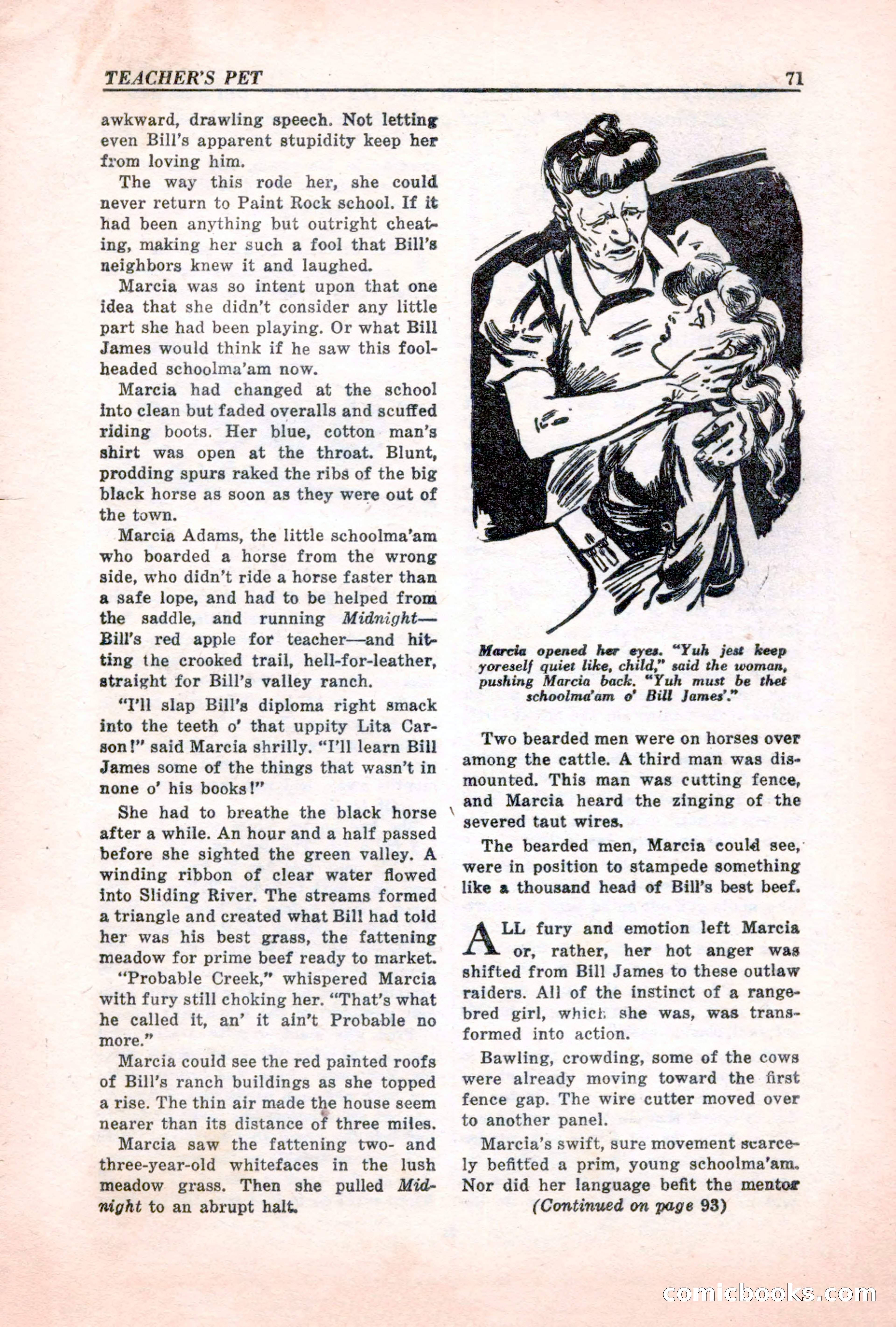 Western Love, December 1945 — page 73 of 100