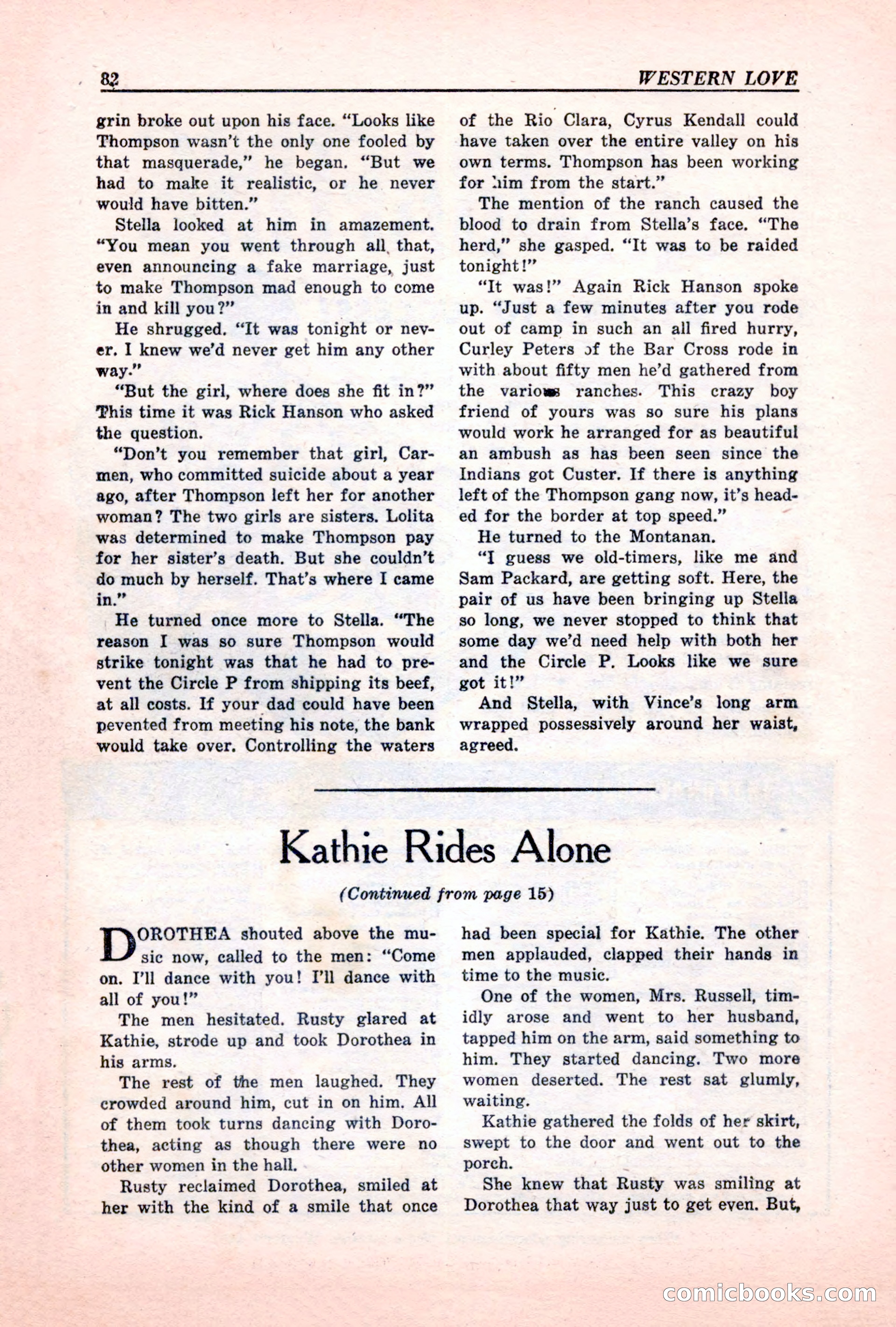 Western Love, December 1945 — page 84 of 100