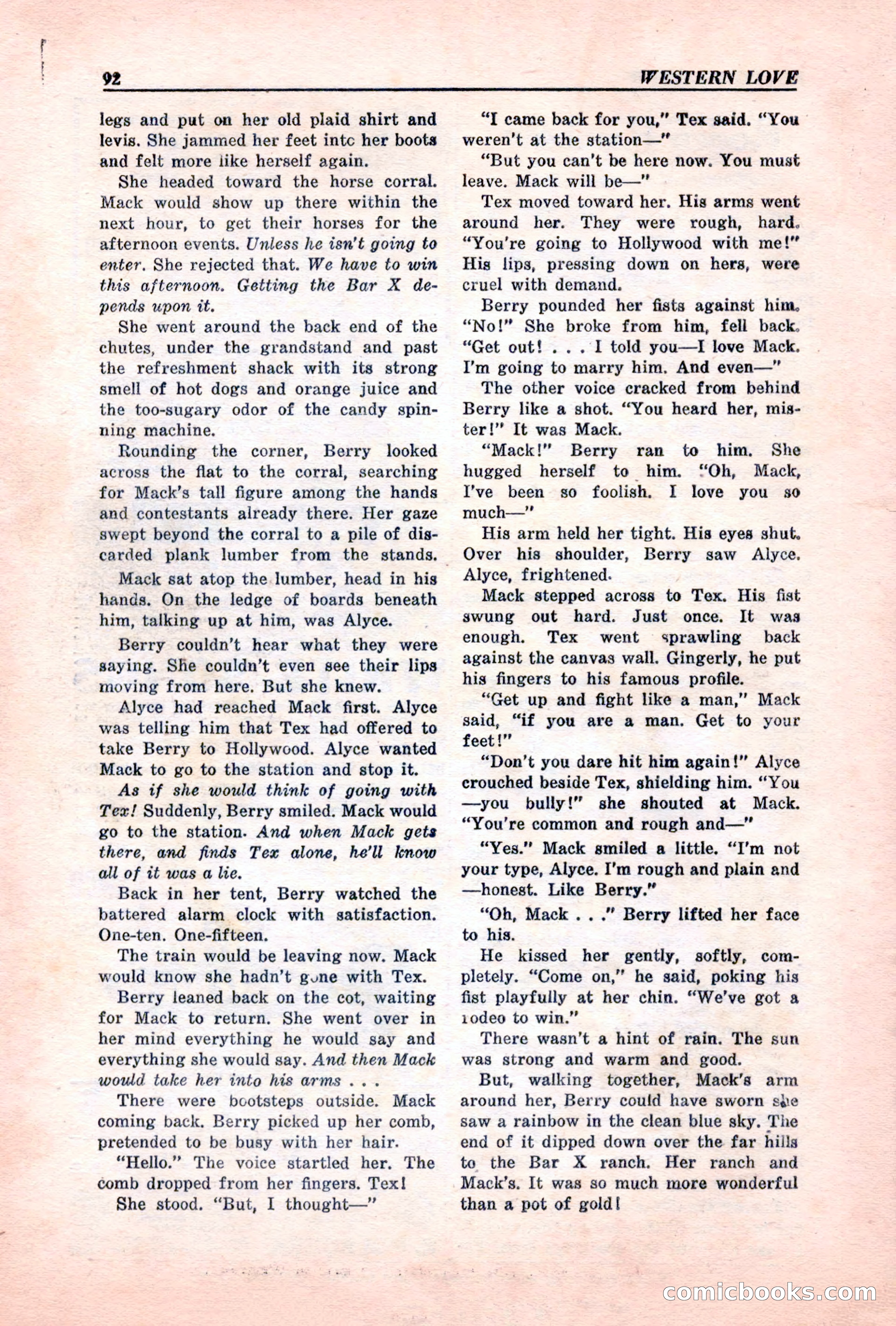 Western Love, December 1945 — page 94 of 100
