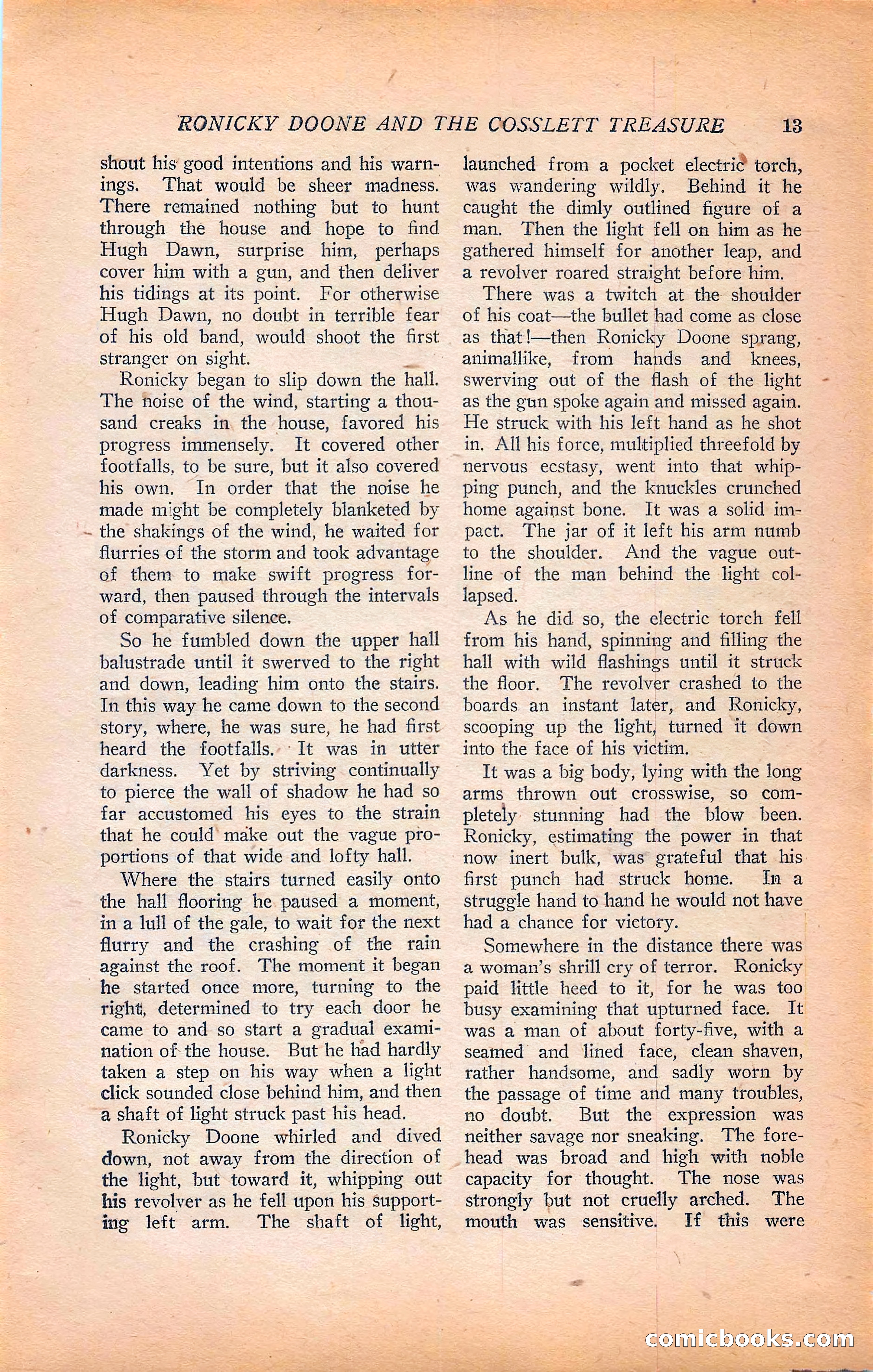 Western Story Magazine, Vol. 22, No. 6 — page 23 of 160