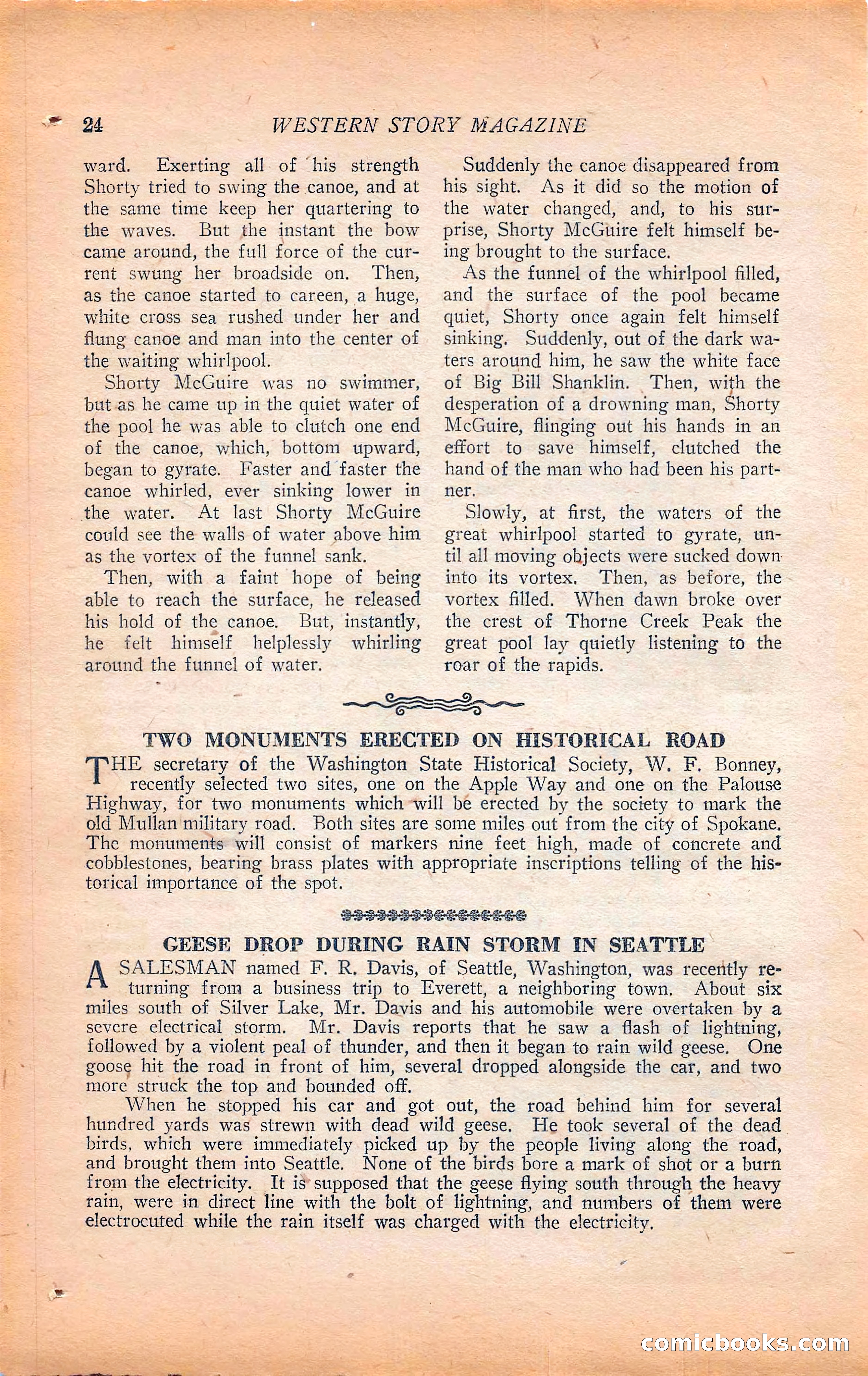Western Story Magazine, Vol. 22, No. 6 — page 34 of 160