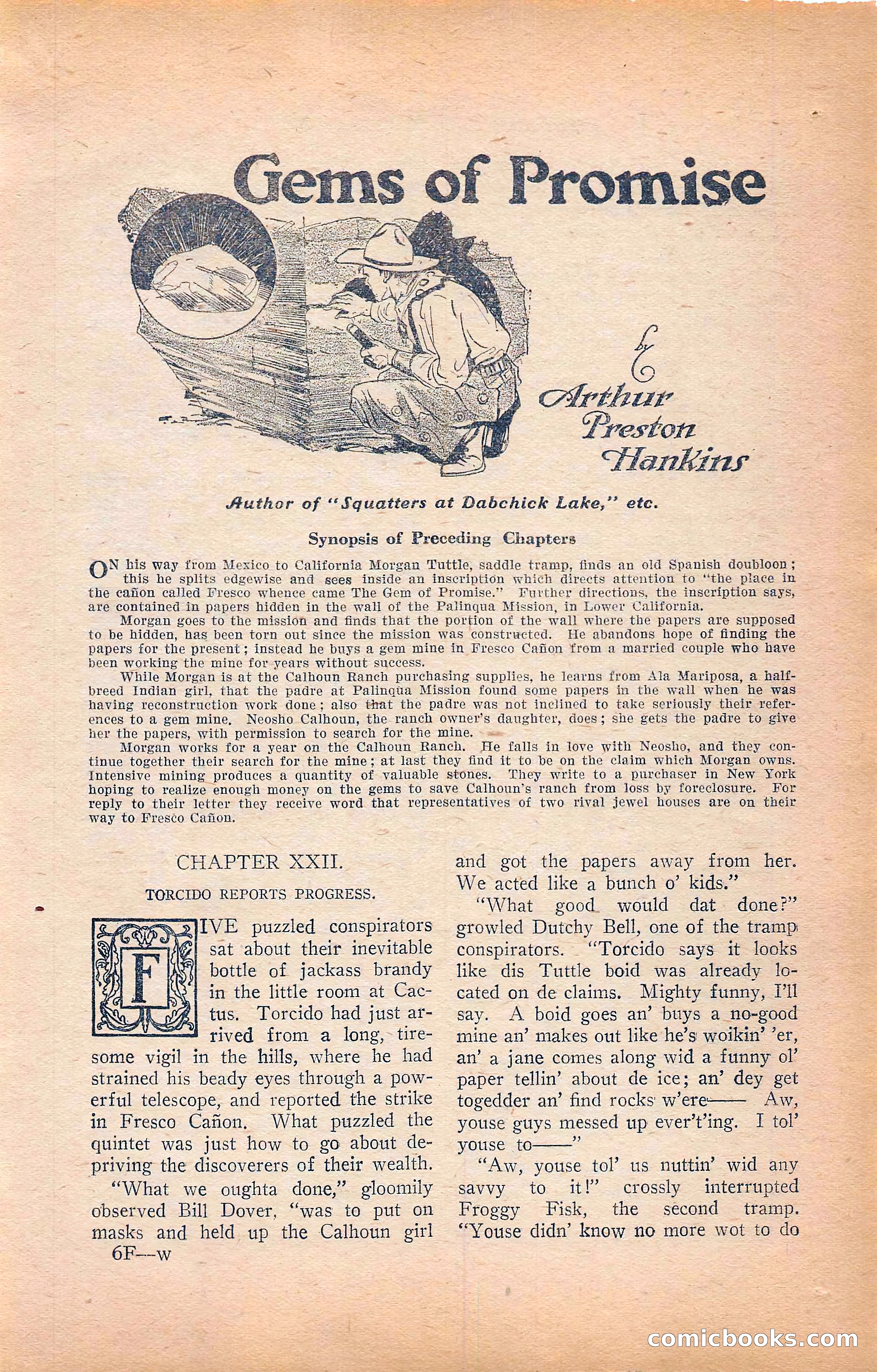 Western Story Magazine, Vol. 22, No. 6 — page 91 of 160