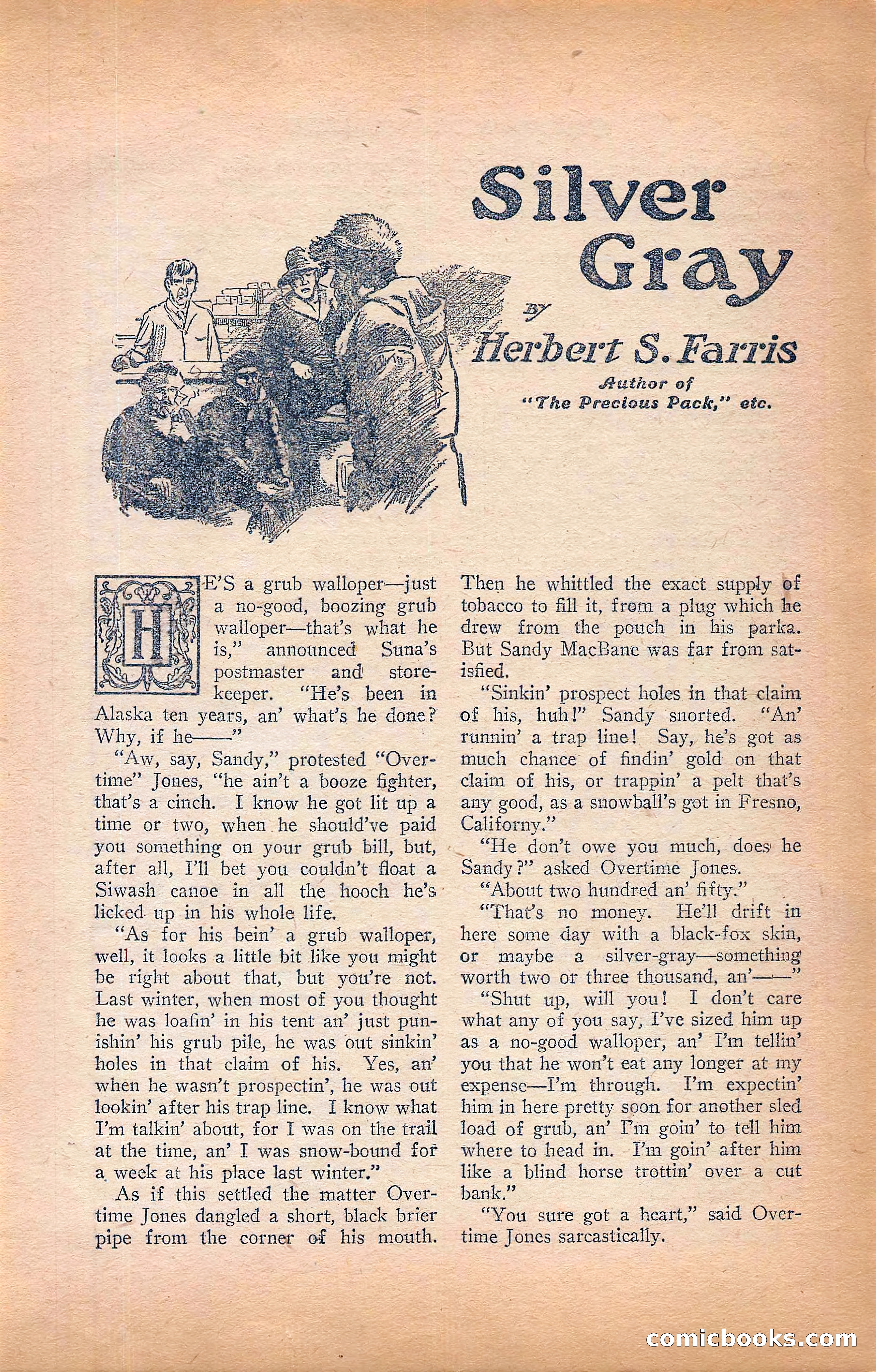 Western Story Magazine, Vol. 22, No. 6 — page 113 of 160