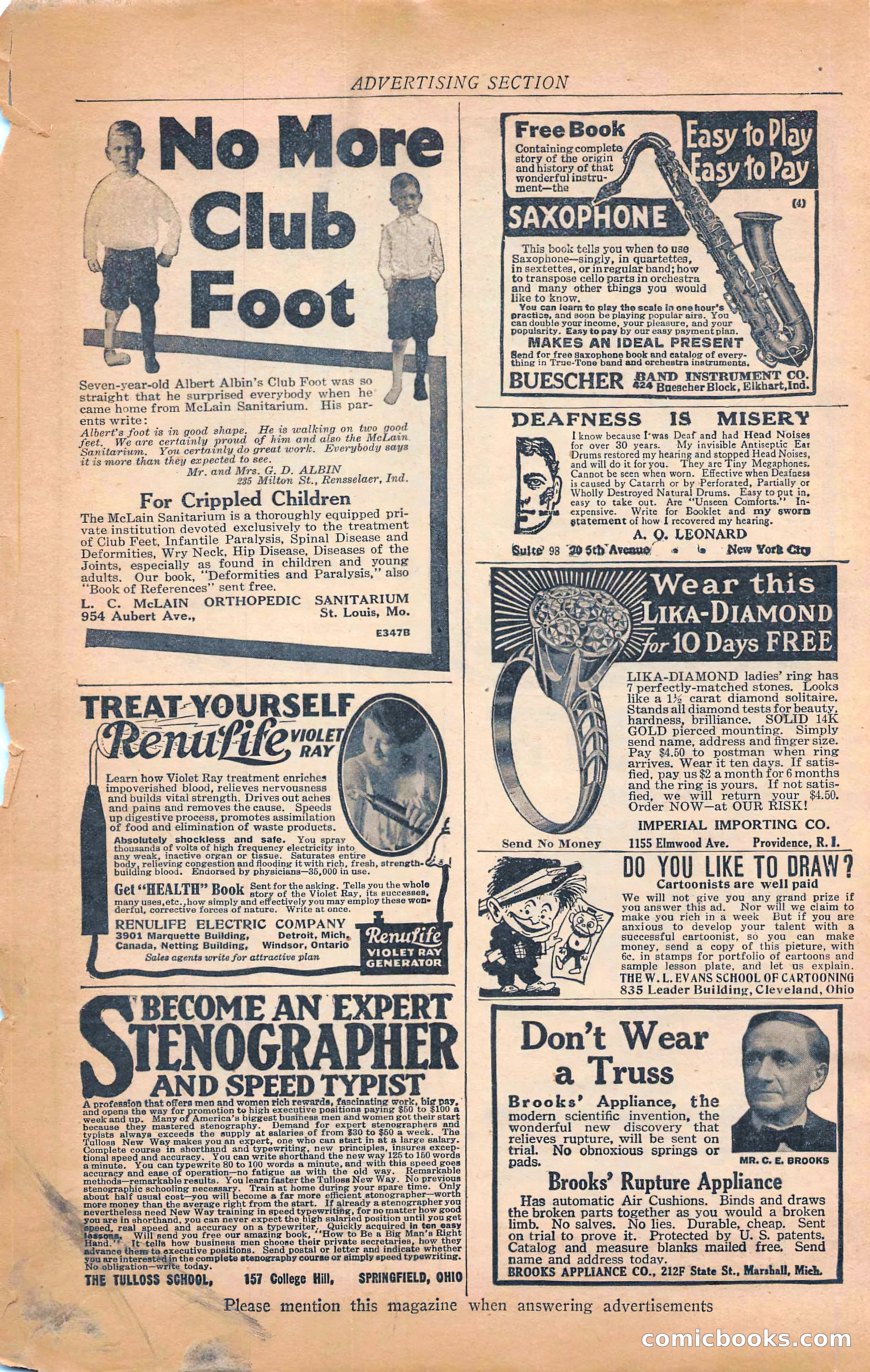 Western Story Magazine, Vol. 22, No. 6 — page 158 of 160